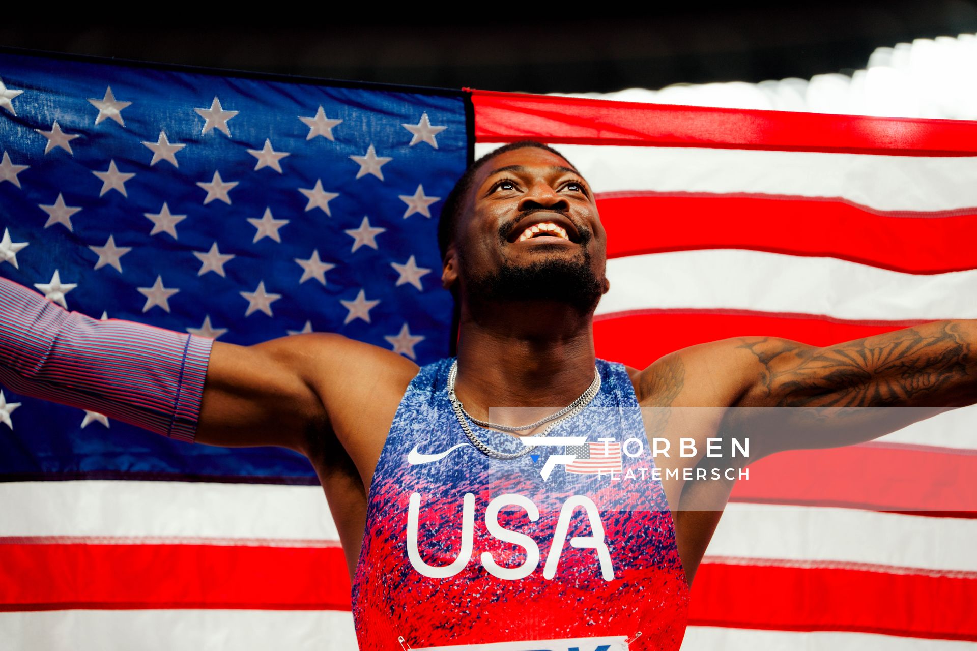 Cordell Tinch (USA) during the World Athletics Championships on 16.09.2025 in Tokyo.