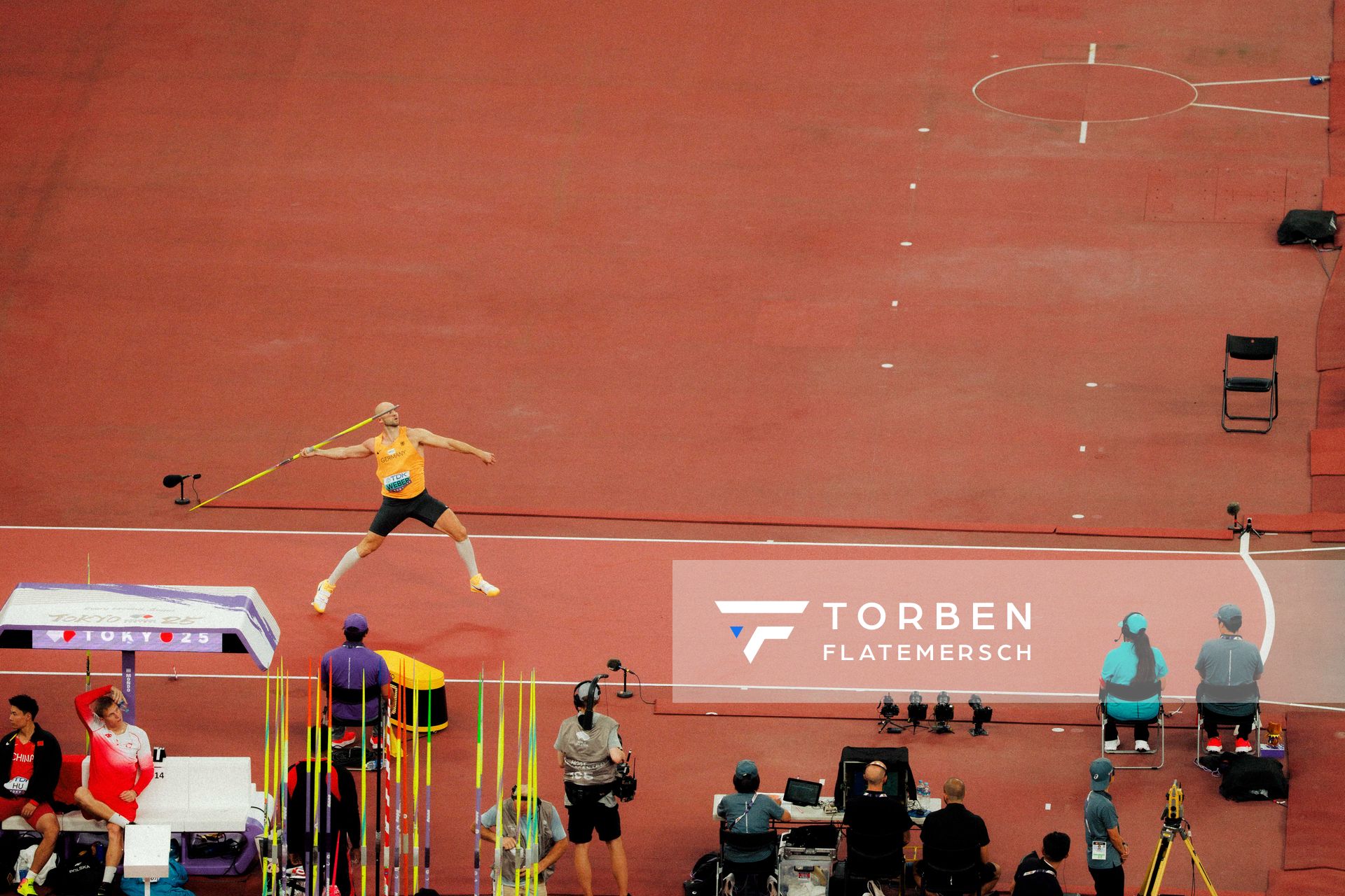 Julian Weber (GER) during the World Athletics Championships on 17.09.2025 in Tokyo.