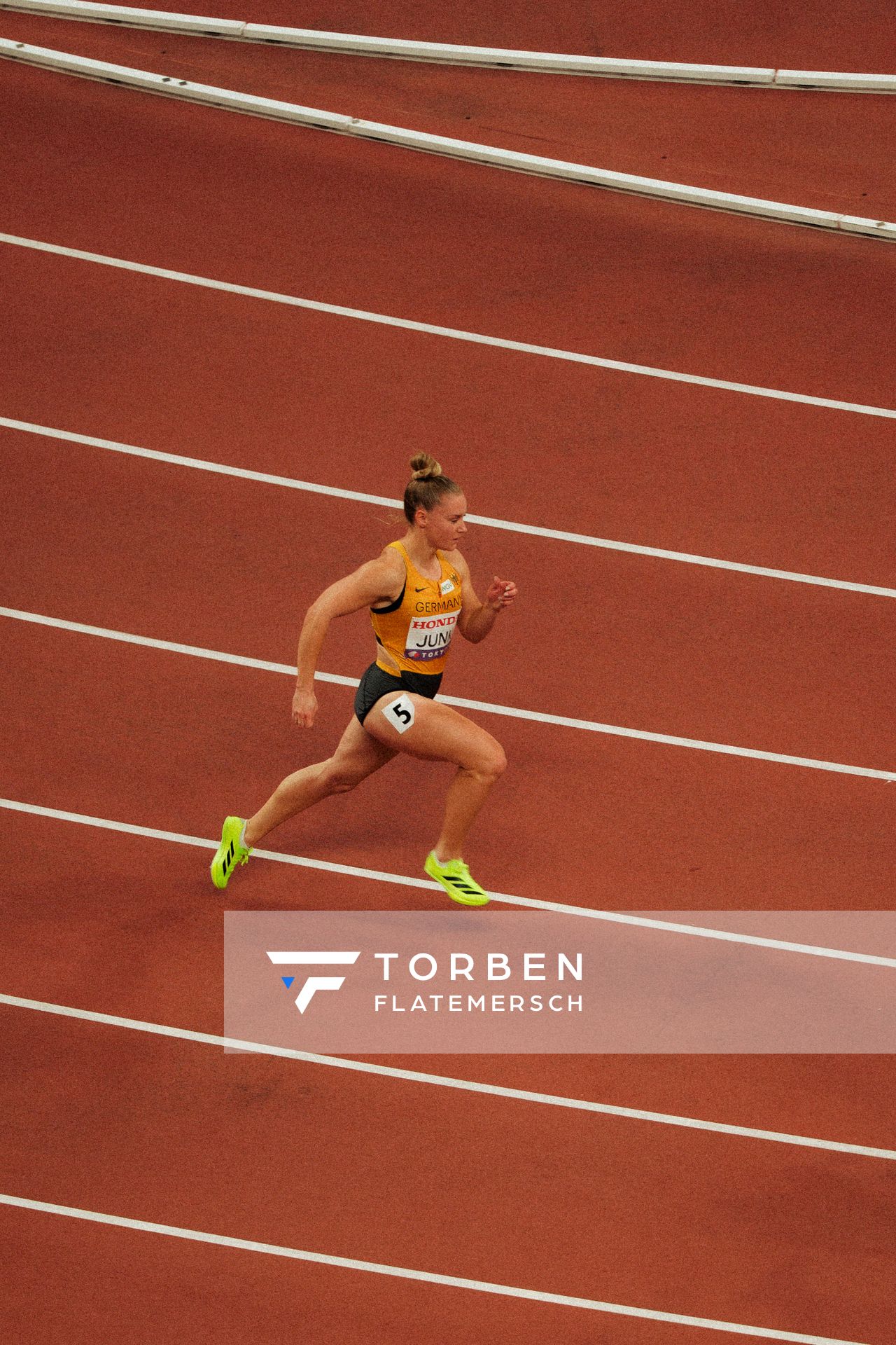 Sophia Junk (GER) during the World Athletics Championships on 17.09.2025 in Tokyo.