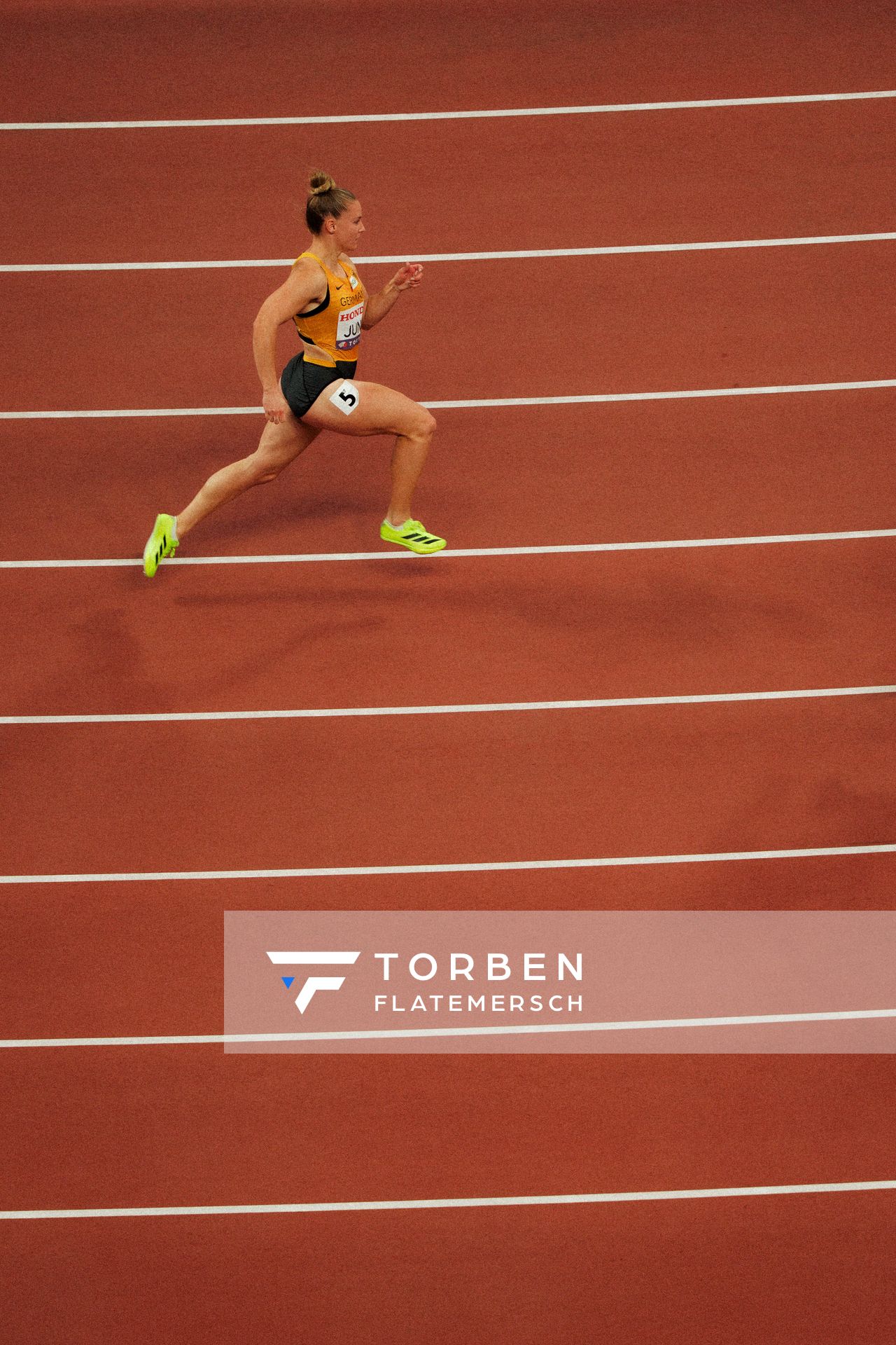 Sophia Junk (GER) during the World Athletics Championships on 17.09.2025 in Tokyo.
