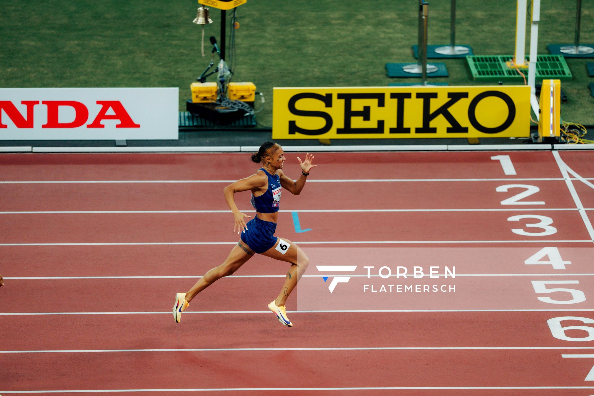 Gianna Woodruff (PAN) during the World Athletics Championships on 17.09.2025 in Tokyo.