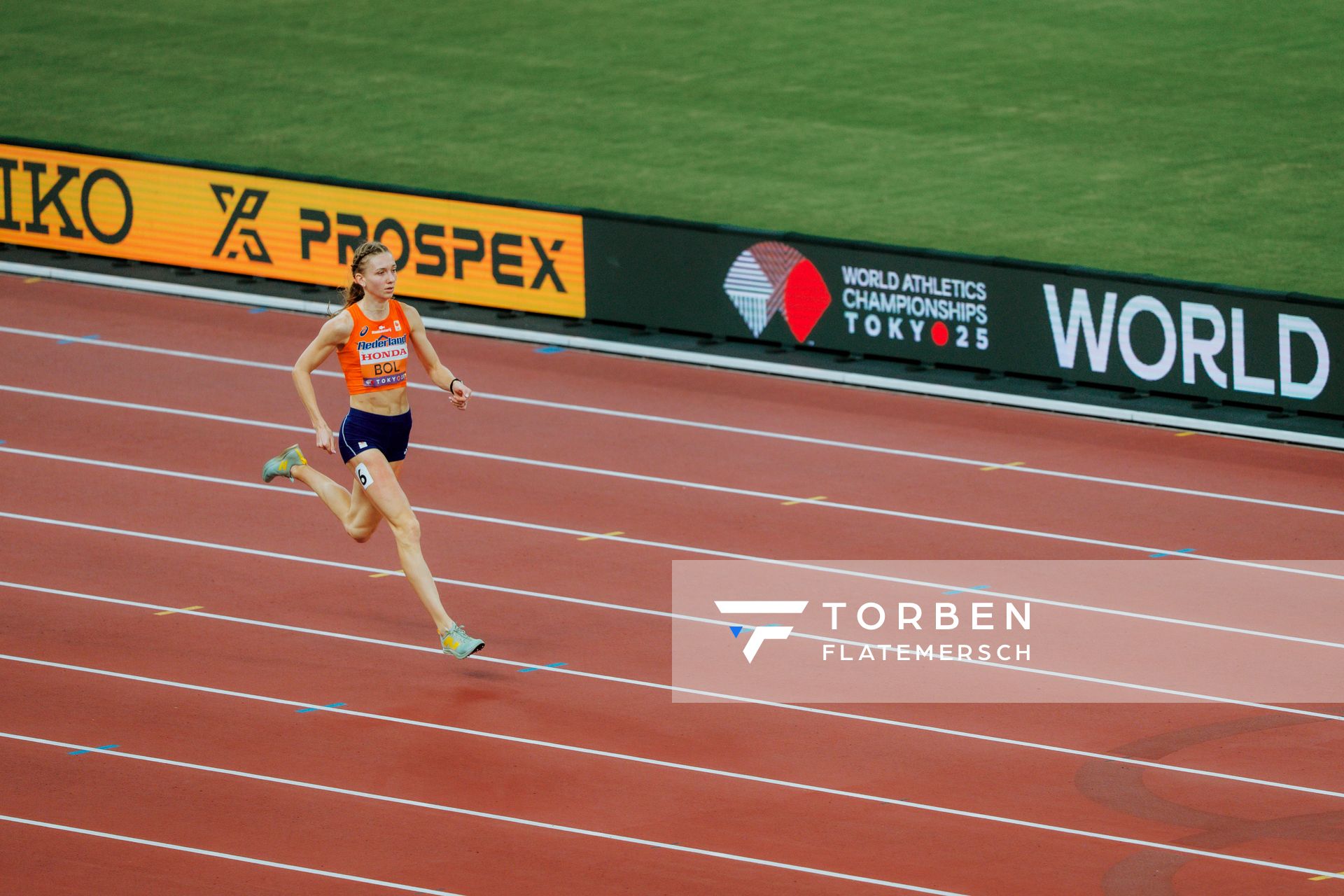 Femke Bol (NED) during the World Athletics Championships on 17.09.2025 in Tokyo.