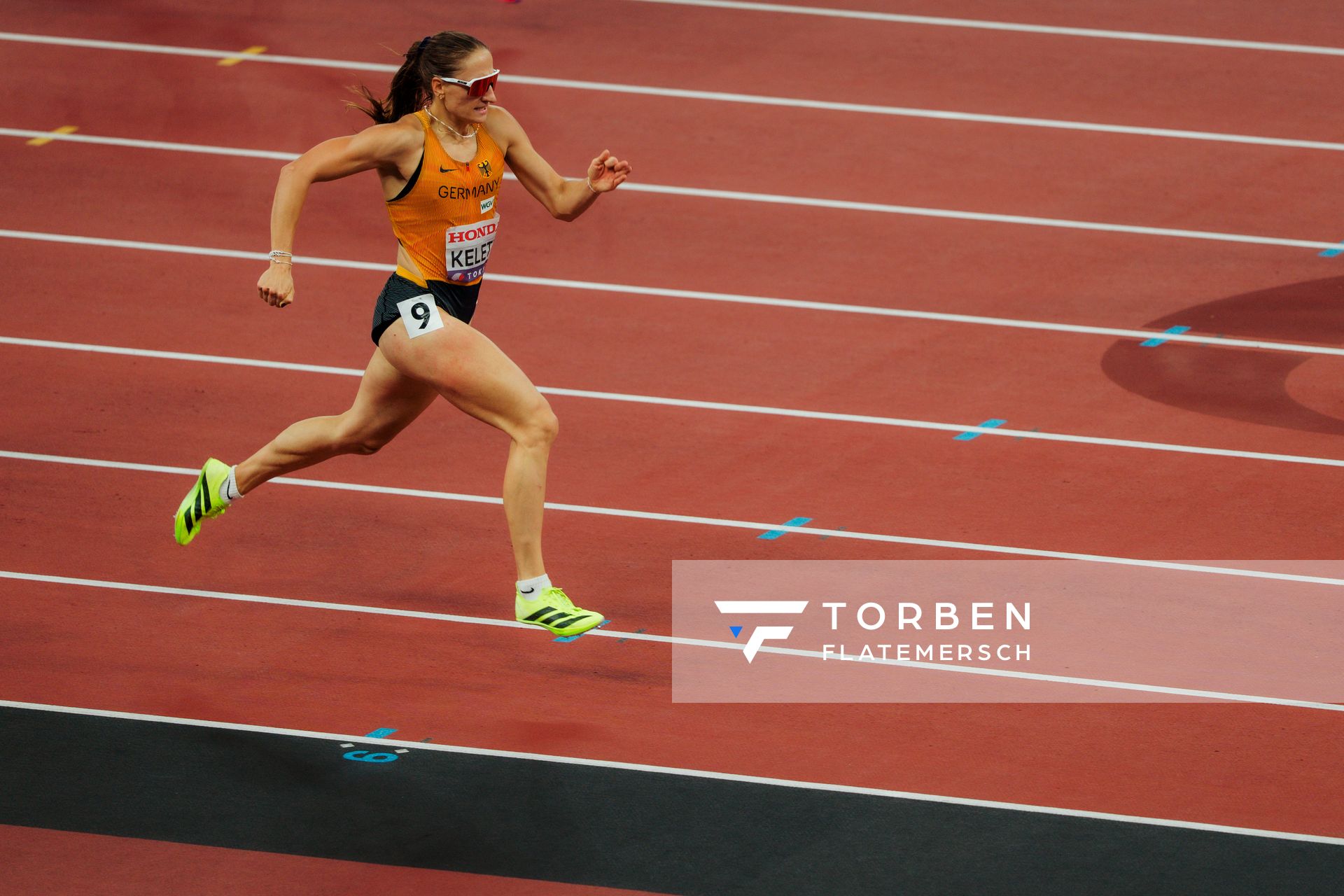 Elena Kelety (GER) during the World Athletics Championships on 17.09.2025 in Tokyo.