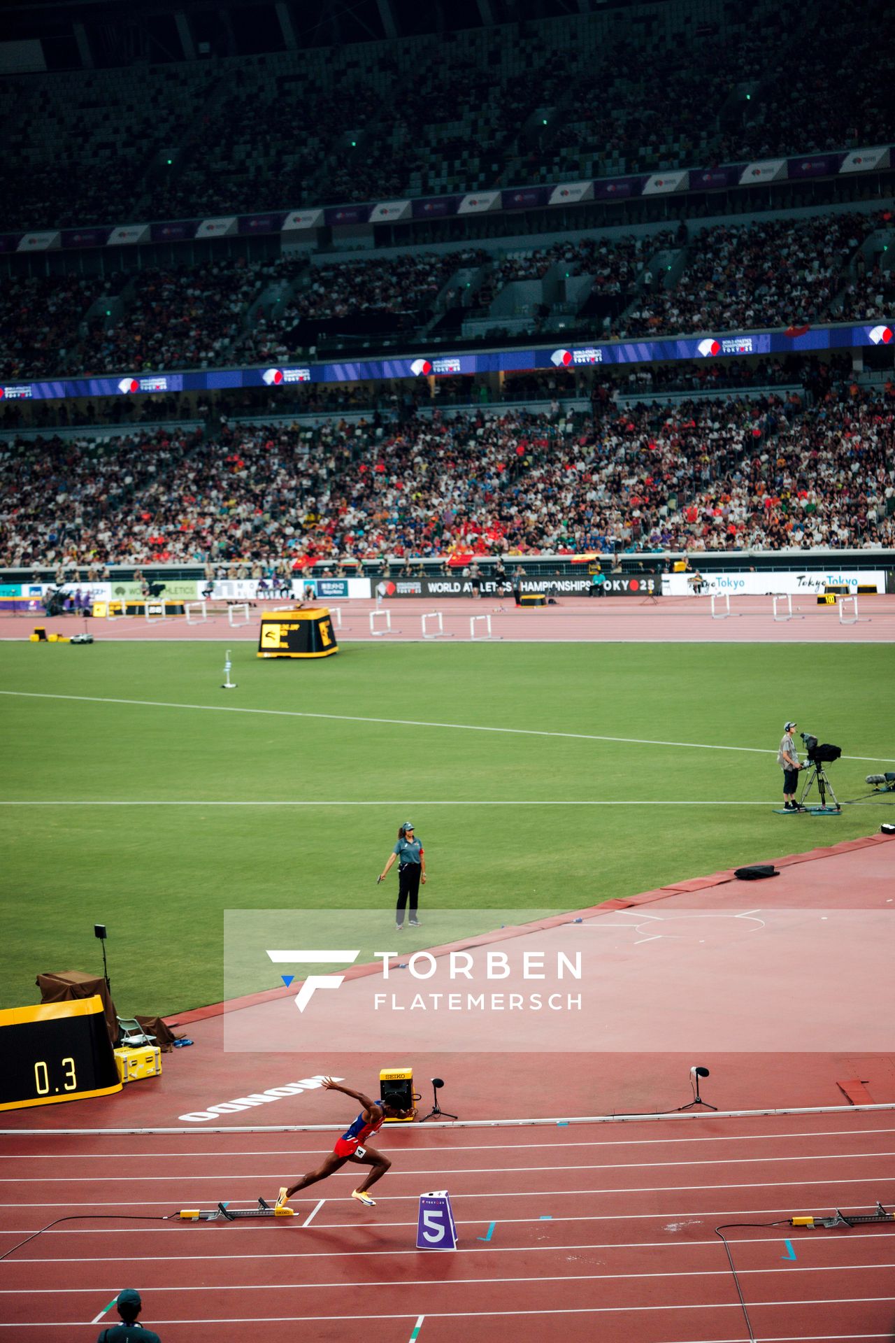 Caleb Dean (USA) during the World Athletics Championships on 17.09.2025 in Tokyo.