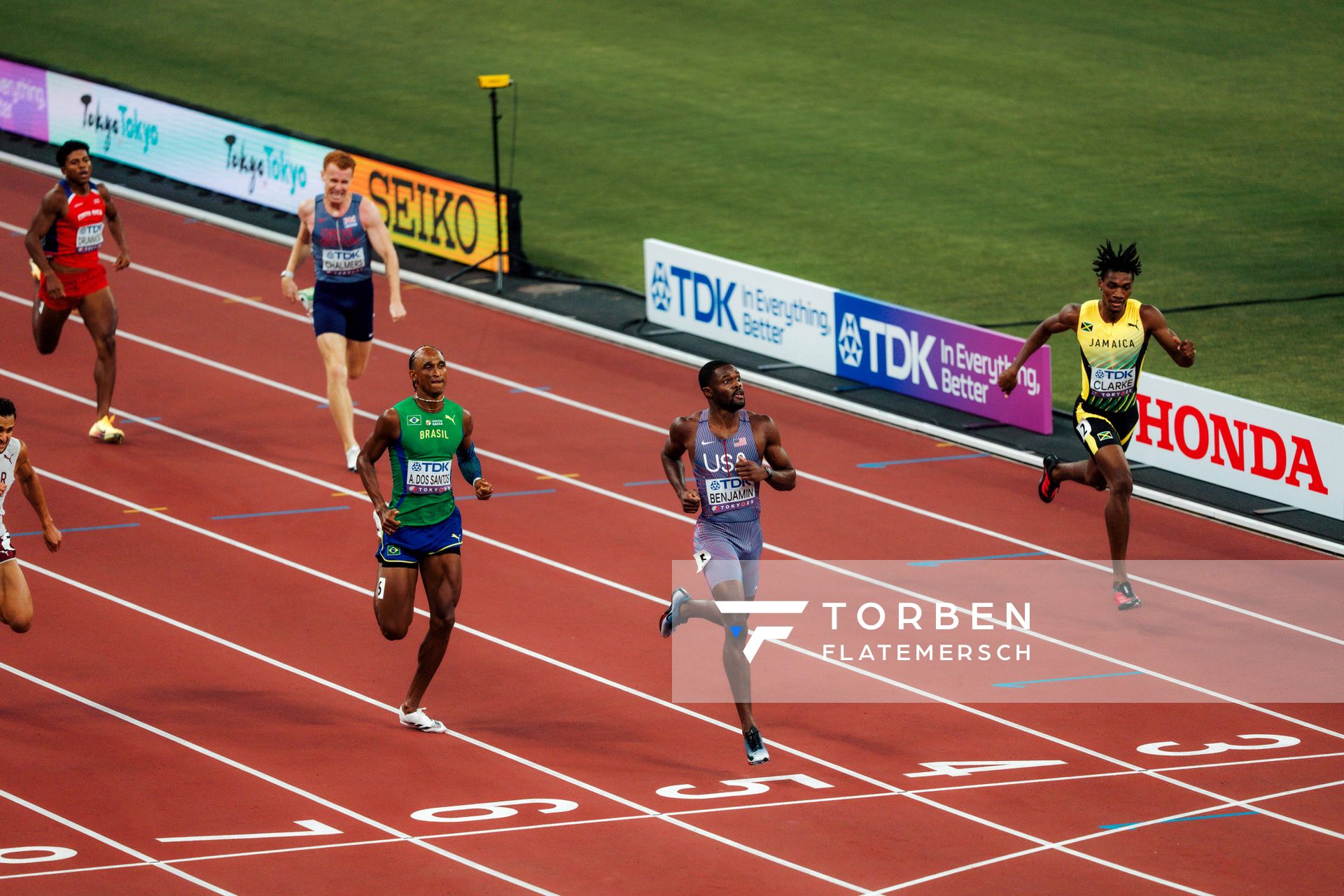 Rai Benjamin (USA) during the World Athletics Championships on 17.09.2025 in Tokyo.