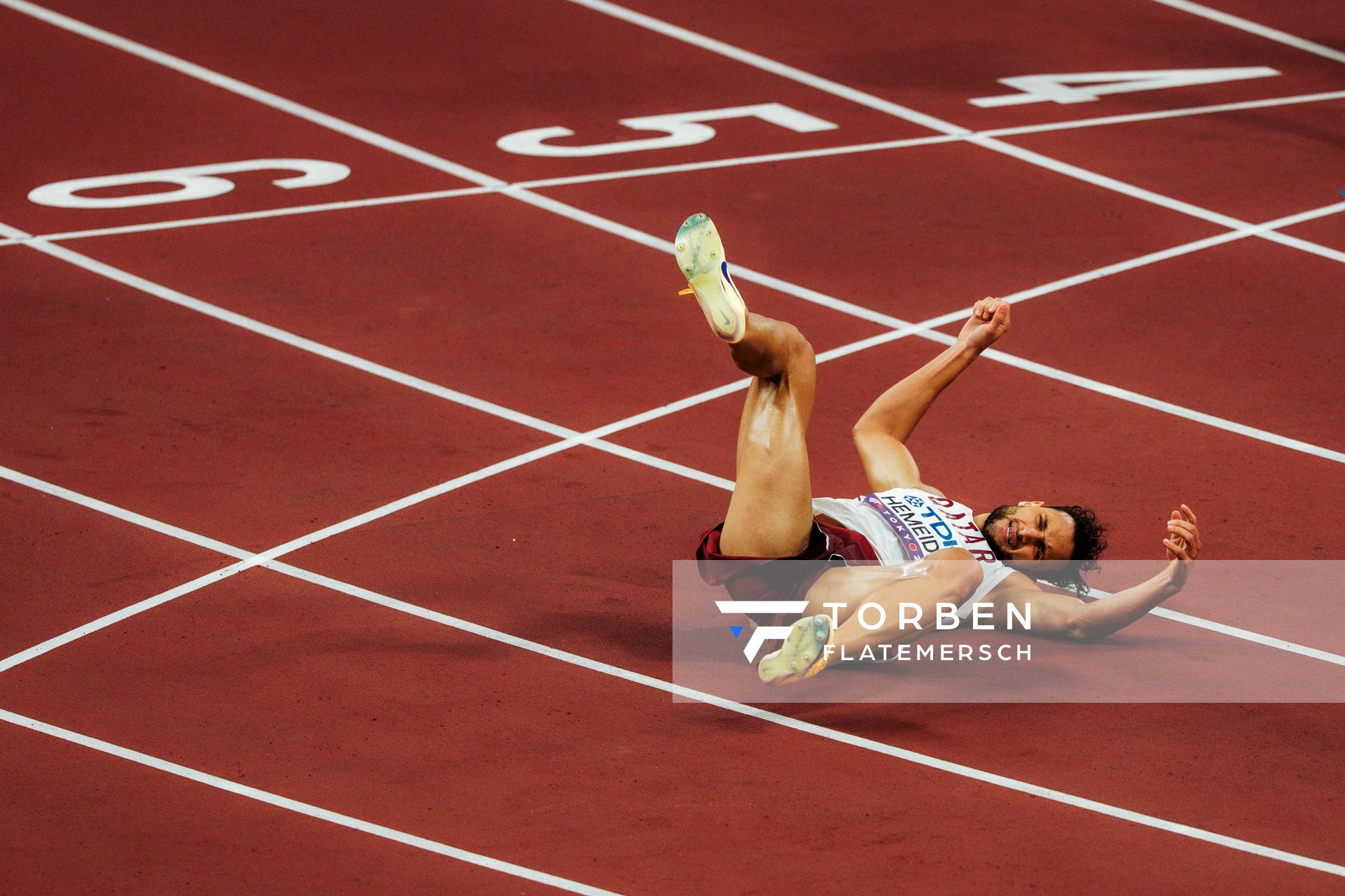 Bassem Hemeida (QAT) during the World Athletics Championships on 17.09.2025 in Tokyo.
