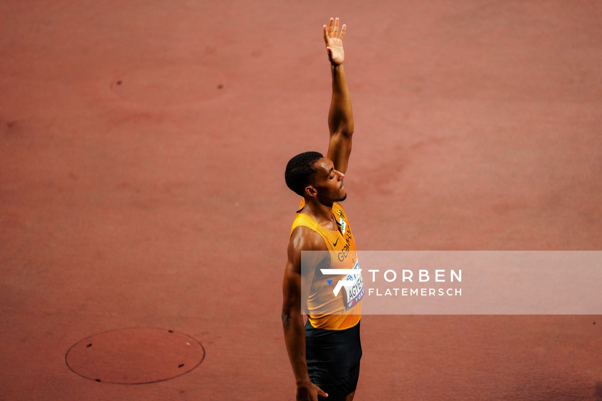 Emil Agyekum (GER) during the World Athletics Championships on 17.09.2025 in Tokyo.
