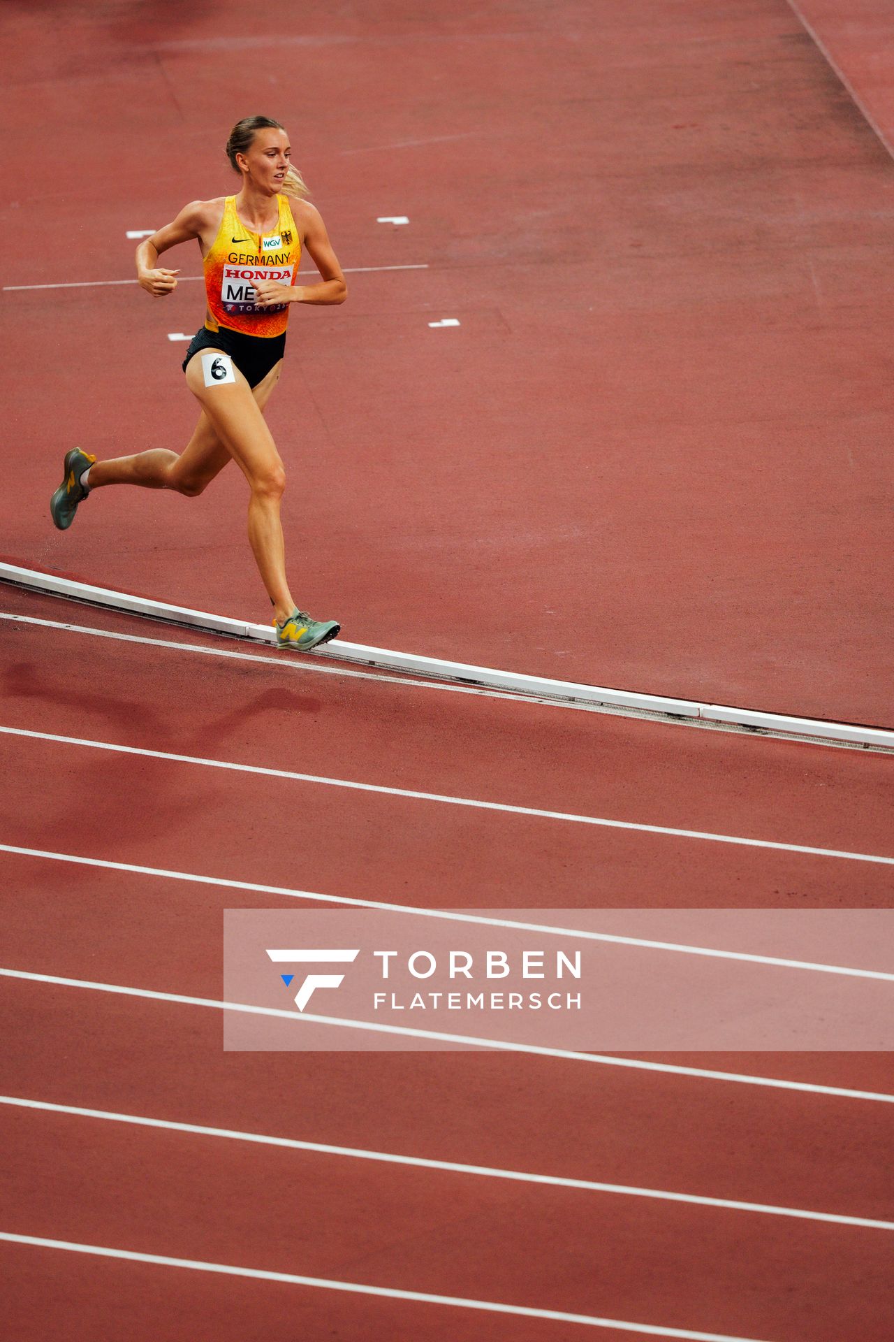 Lea Meyer (GER) during the World Athletics Championships on 17.09.2025 in Tokyo.