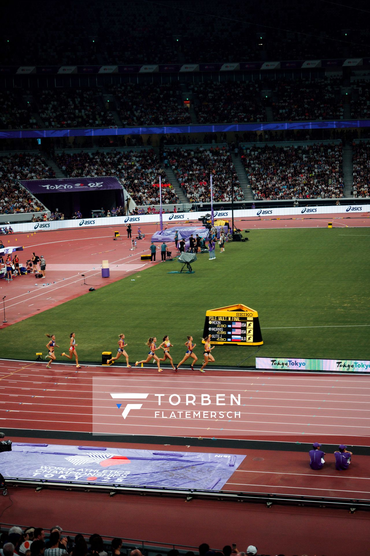 Lea Meyer (GER), Gesa Felicitas Krause (GER) during the World Athletics Championships on 17.09.2025 in Tokyo.