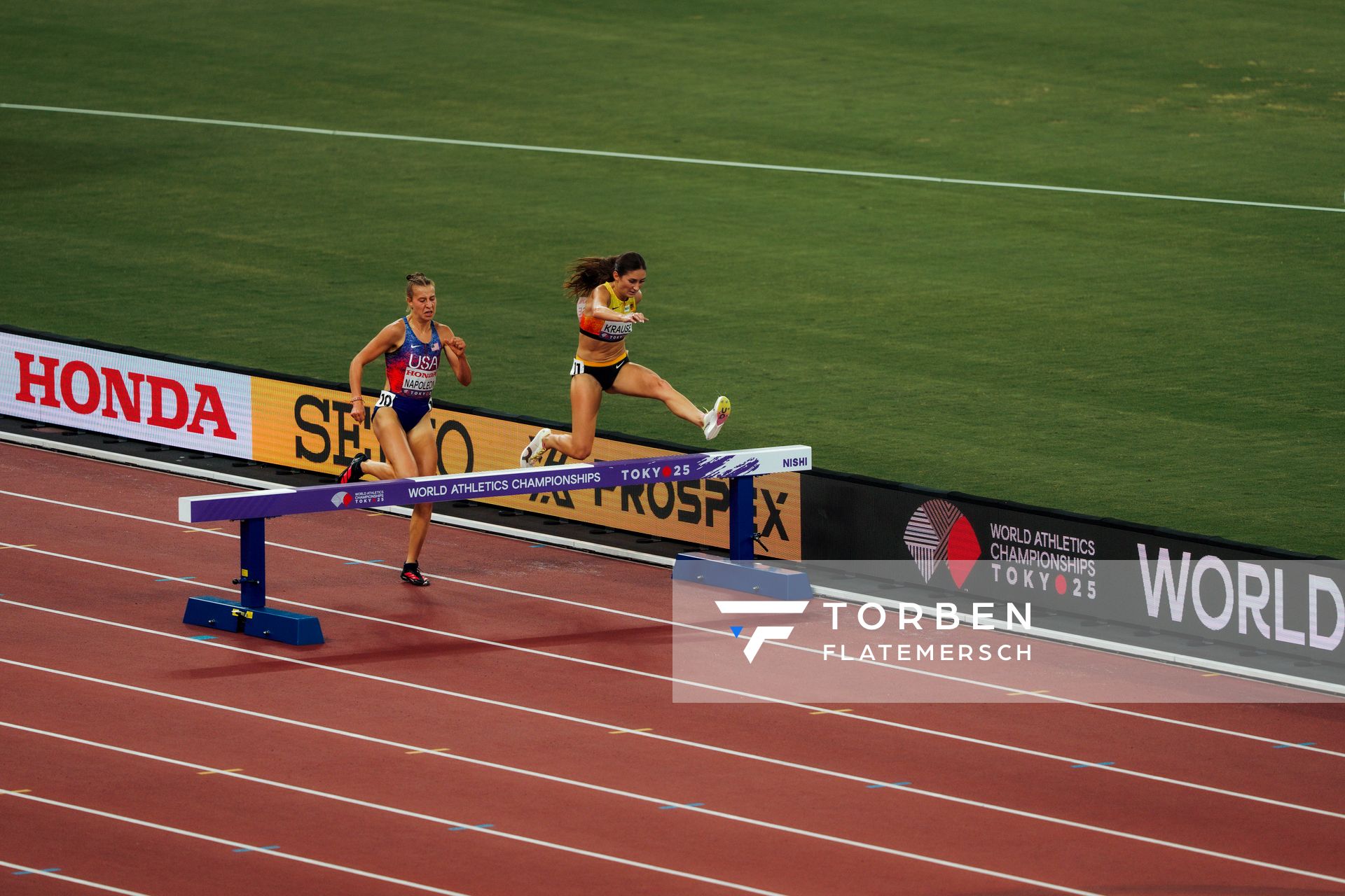 Gesa Felicitas Krause (GER) during the World Athletics Championships on 17.09.2025 in Tokyo.