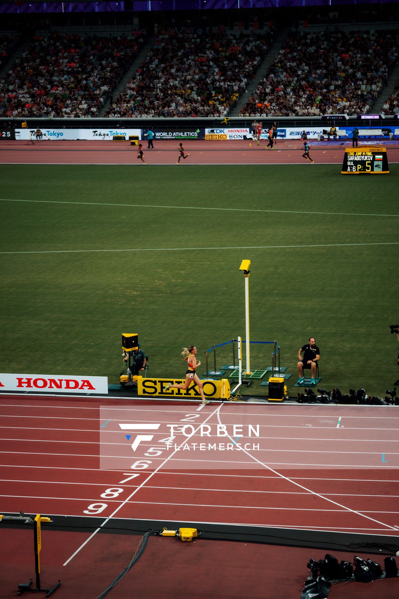 Lea Meyer (GER) during the World Athletics Championships on 17.09.2025 in Tokyo.