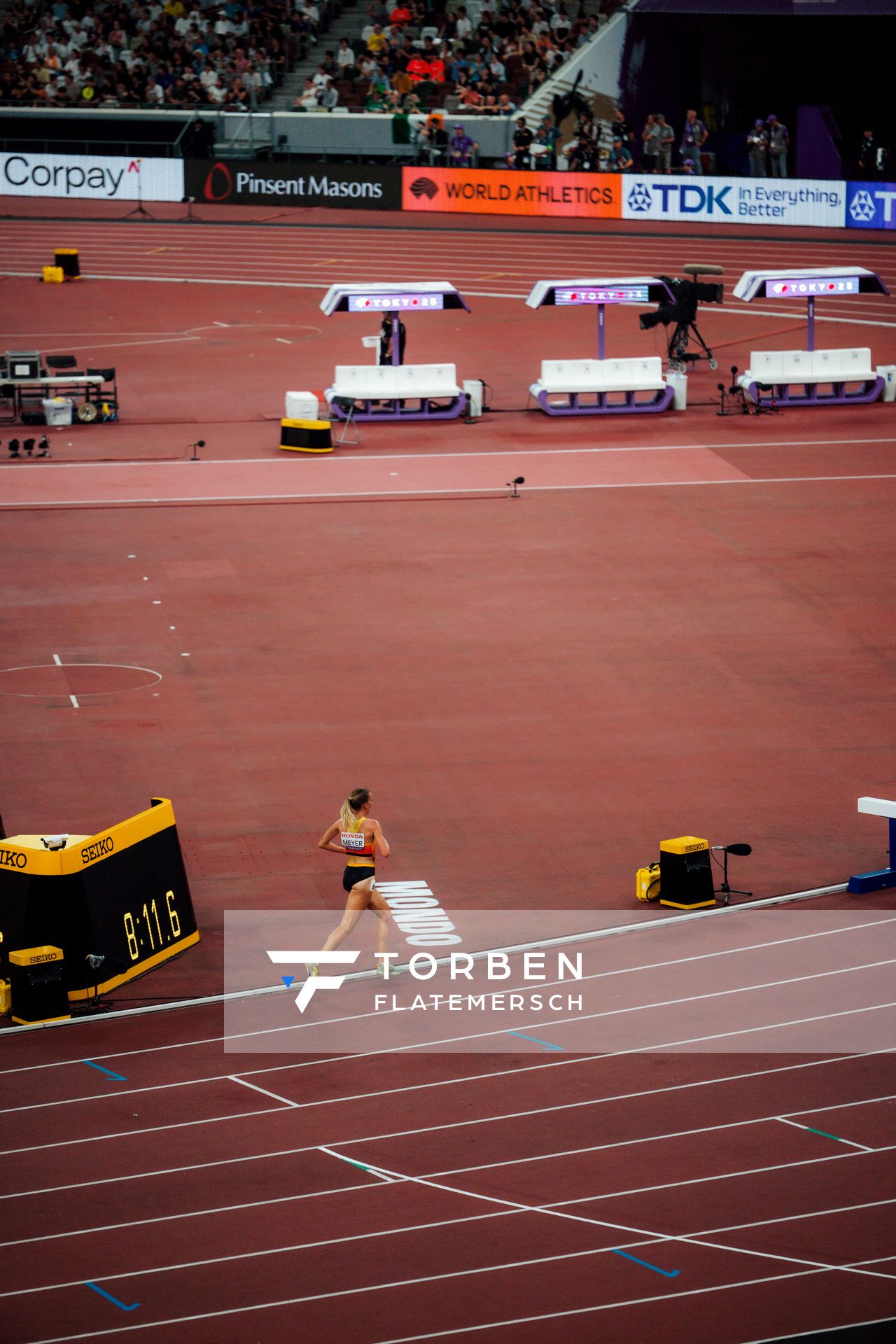 Lea Meyer (GER) during the World Athletics Championships on 17.09.2025 in Tokyo.