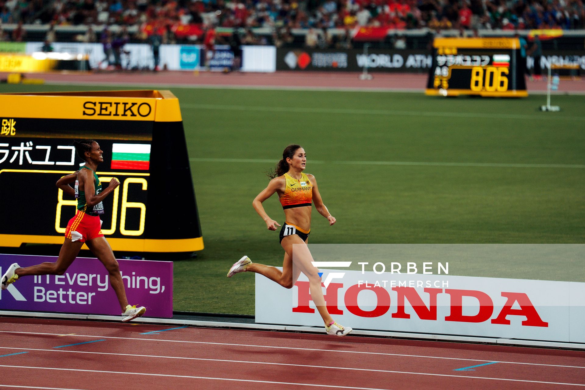 Gesa Felicitas Krause (GER) during the World Athletics Championships on 17.09.2025 in Tokyo.