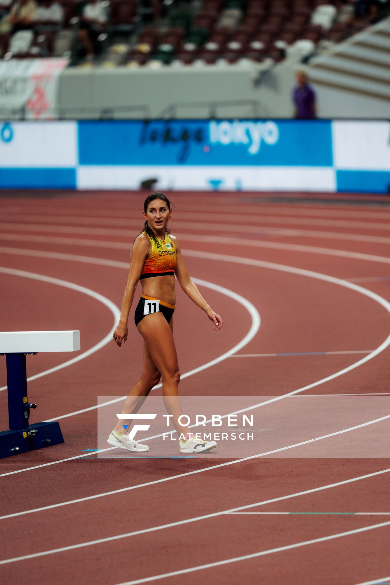 Gesa Felicitas Krause (GER) during the World Athletics Championships on 17.09.2025 in Tokyo.