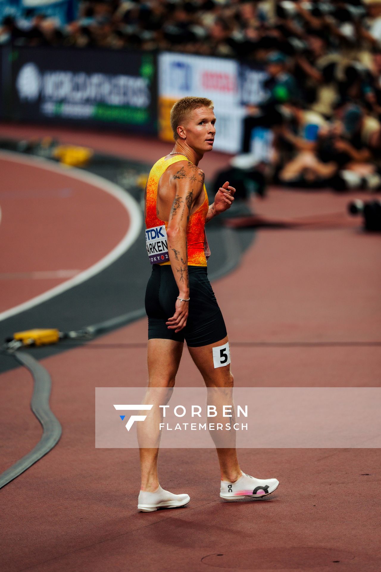 Robert Farken (GER) during the World Athletics Championships on 17.09.2025 in Tokyo.
