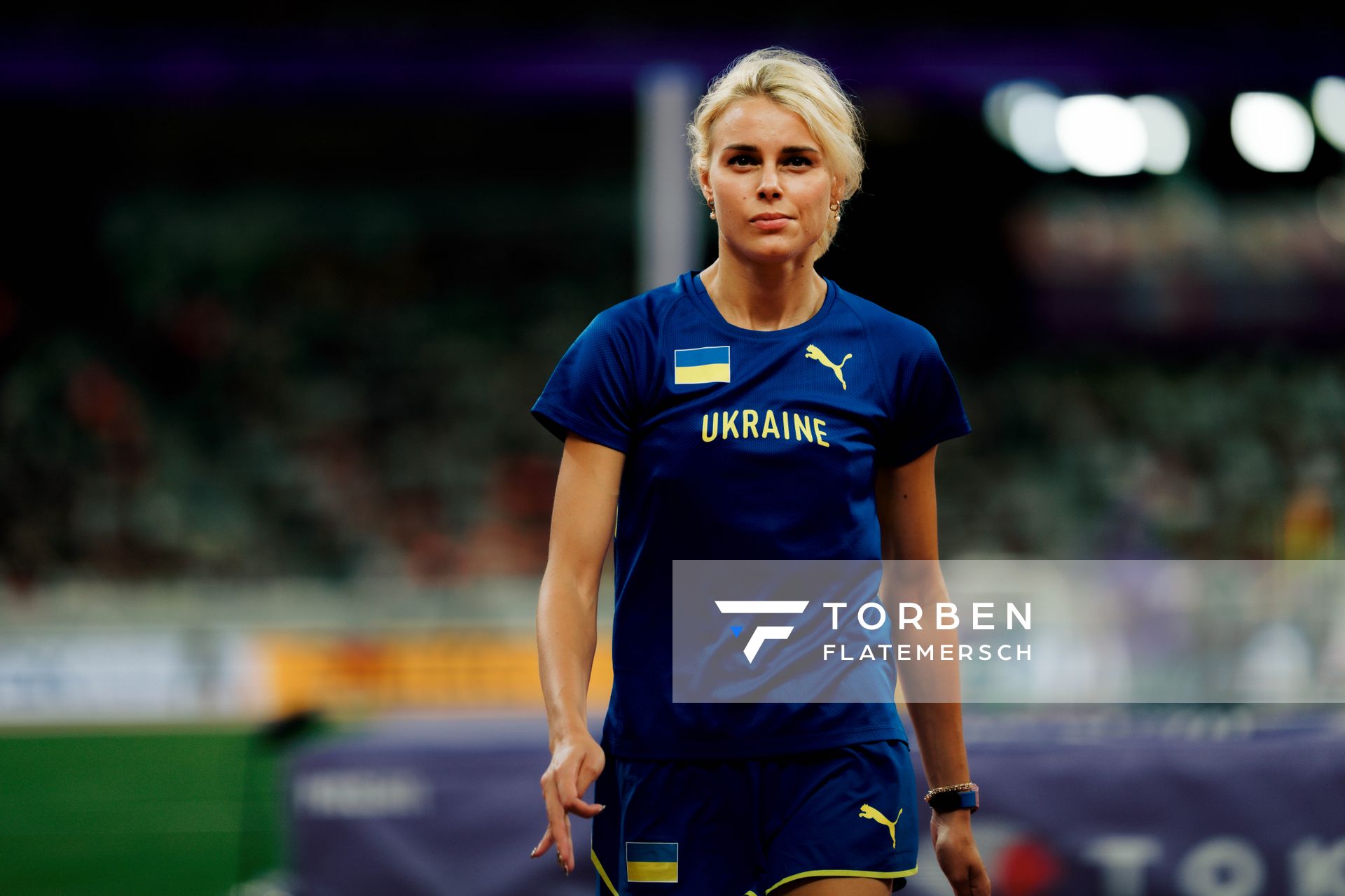 Yuliia Levchenko (UKR) during the World Athletics Championships on 18.09.2025 in Tokyo.
