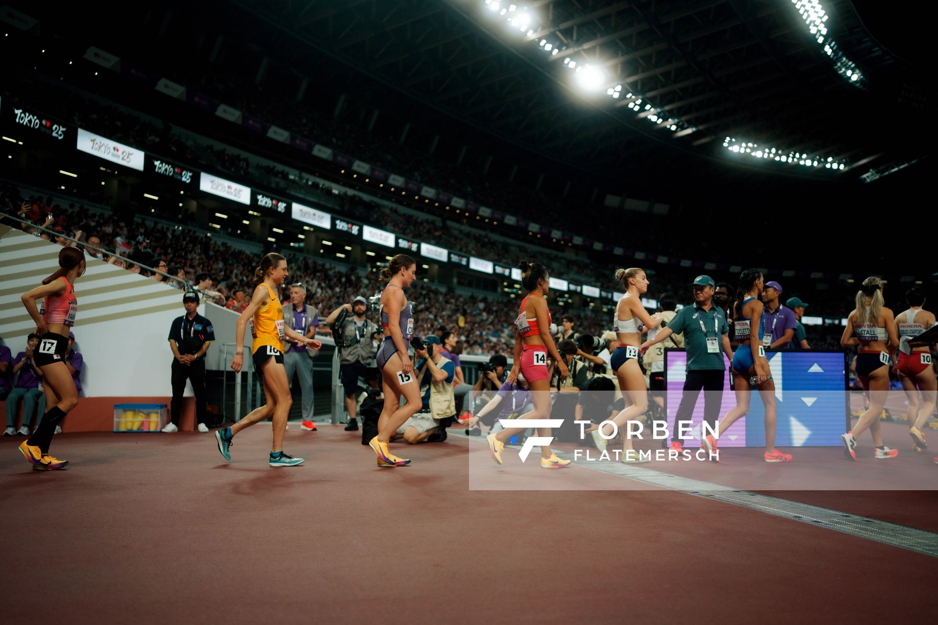 5000m Heat 1 with Elena Burkard (GER) during the World Athletics Championships on 18.09.2025 in Tokyo.