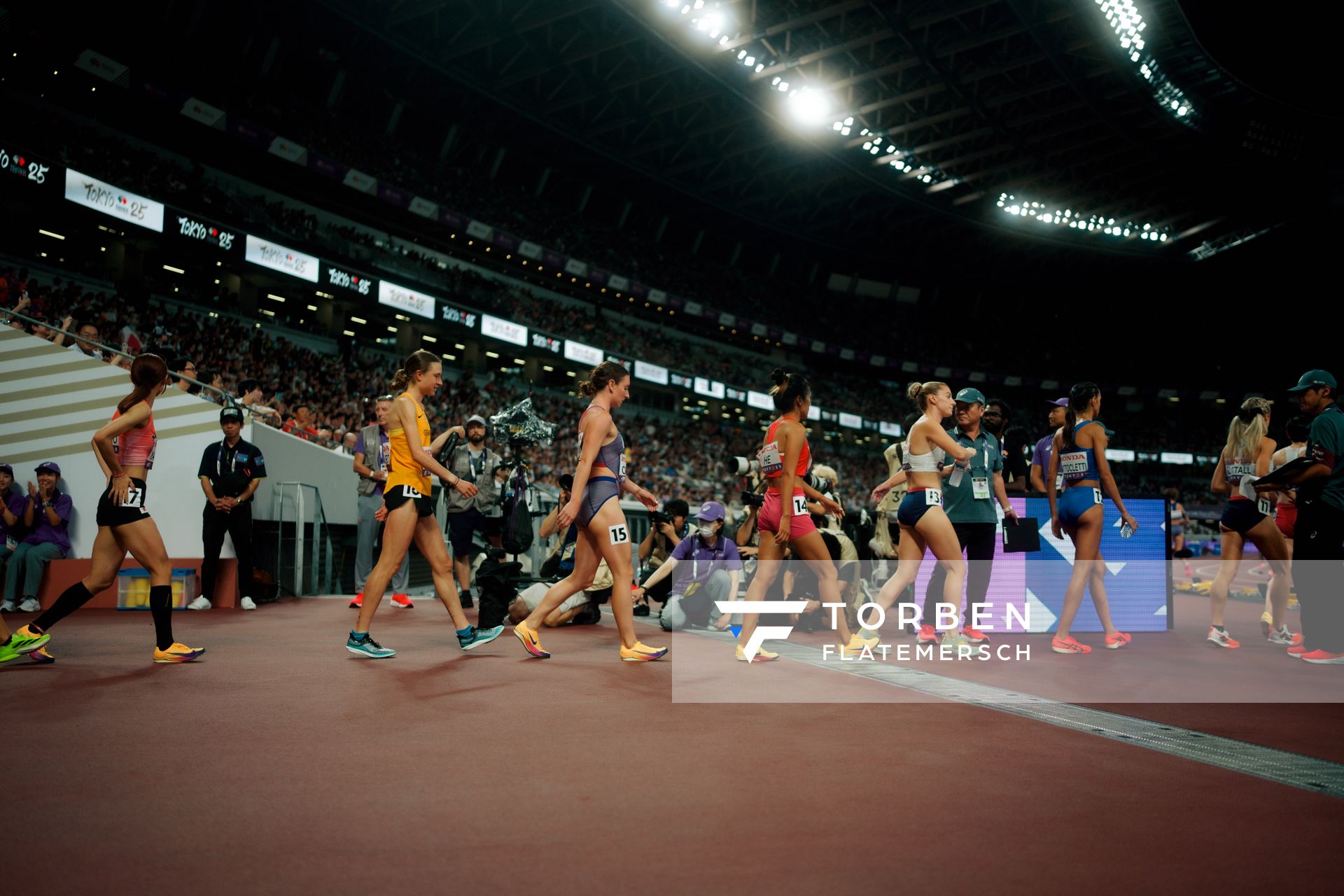 5000m Heat 1 with Elena Burkard (GER) during the World Athletics Championships on 18.09.2025 in Tokyo.