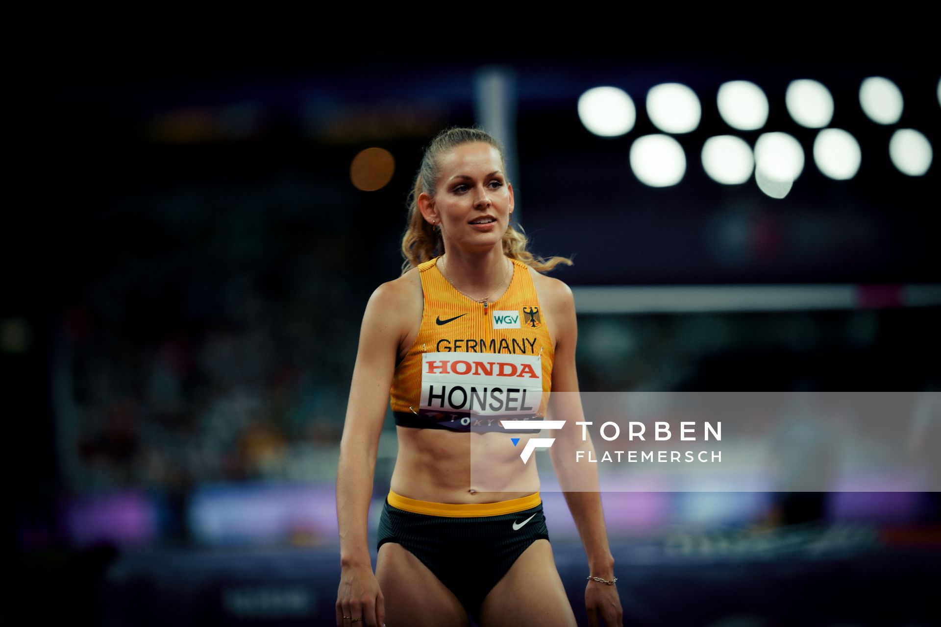 Christina Honsel (GER) during the World Athletics Championships on 18.09.2025 in Tokyo.