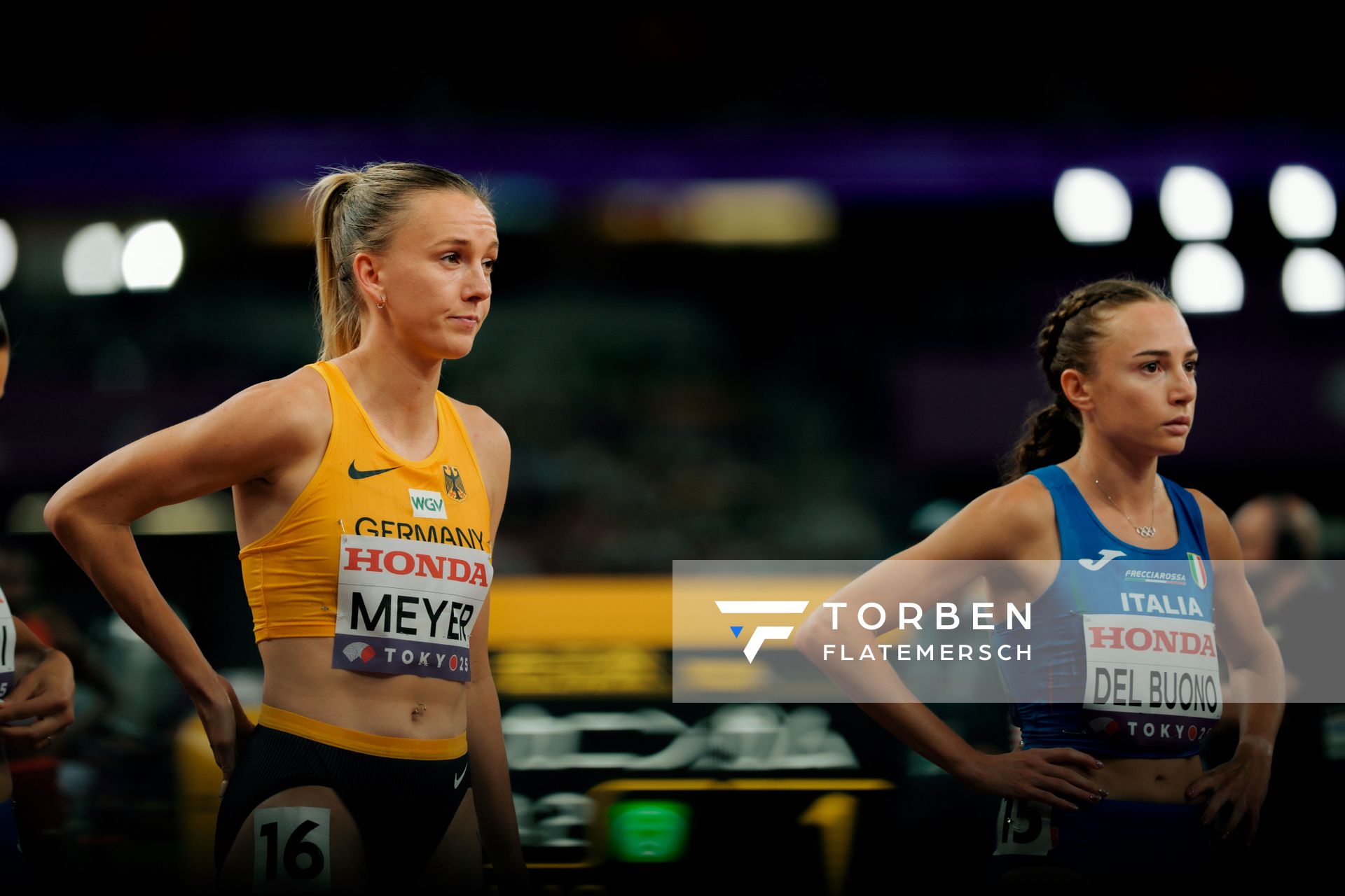 Lea Meyer (GER) during the World Athletics Championships on 18.09.2025 in Tokyo.