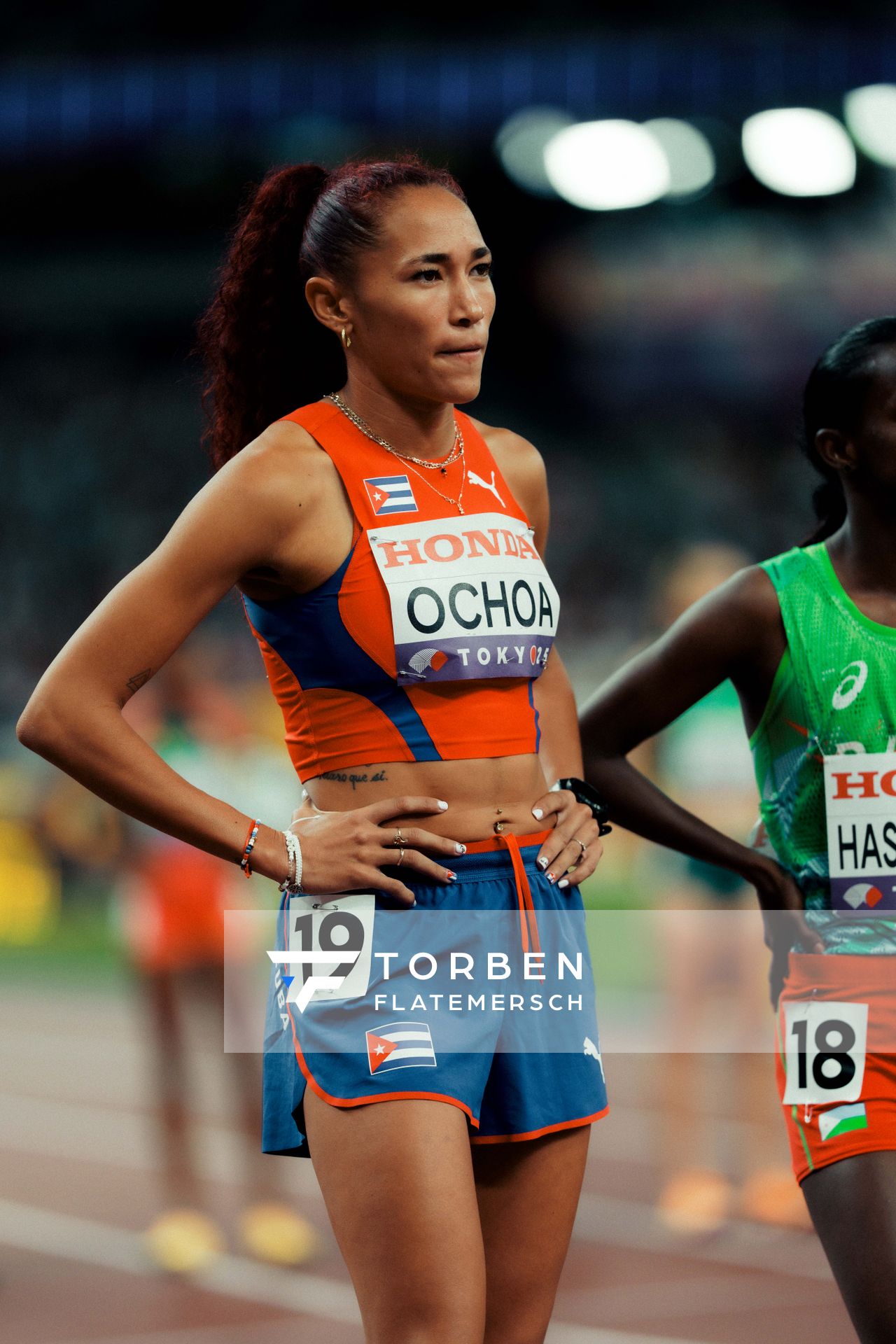 Anisleidis Ochoa (CUB) during the World Athletics Championships on 18.09.2025 in Tokyo.