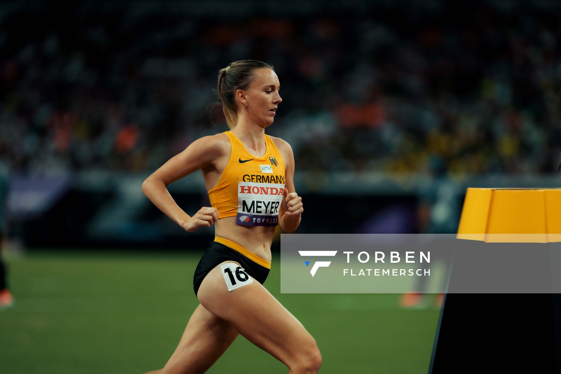 Lea Meyer (GER) during the World Athletics Championships on 18.09.2025 in Tokyo.