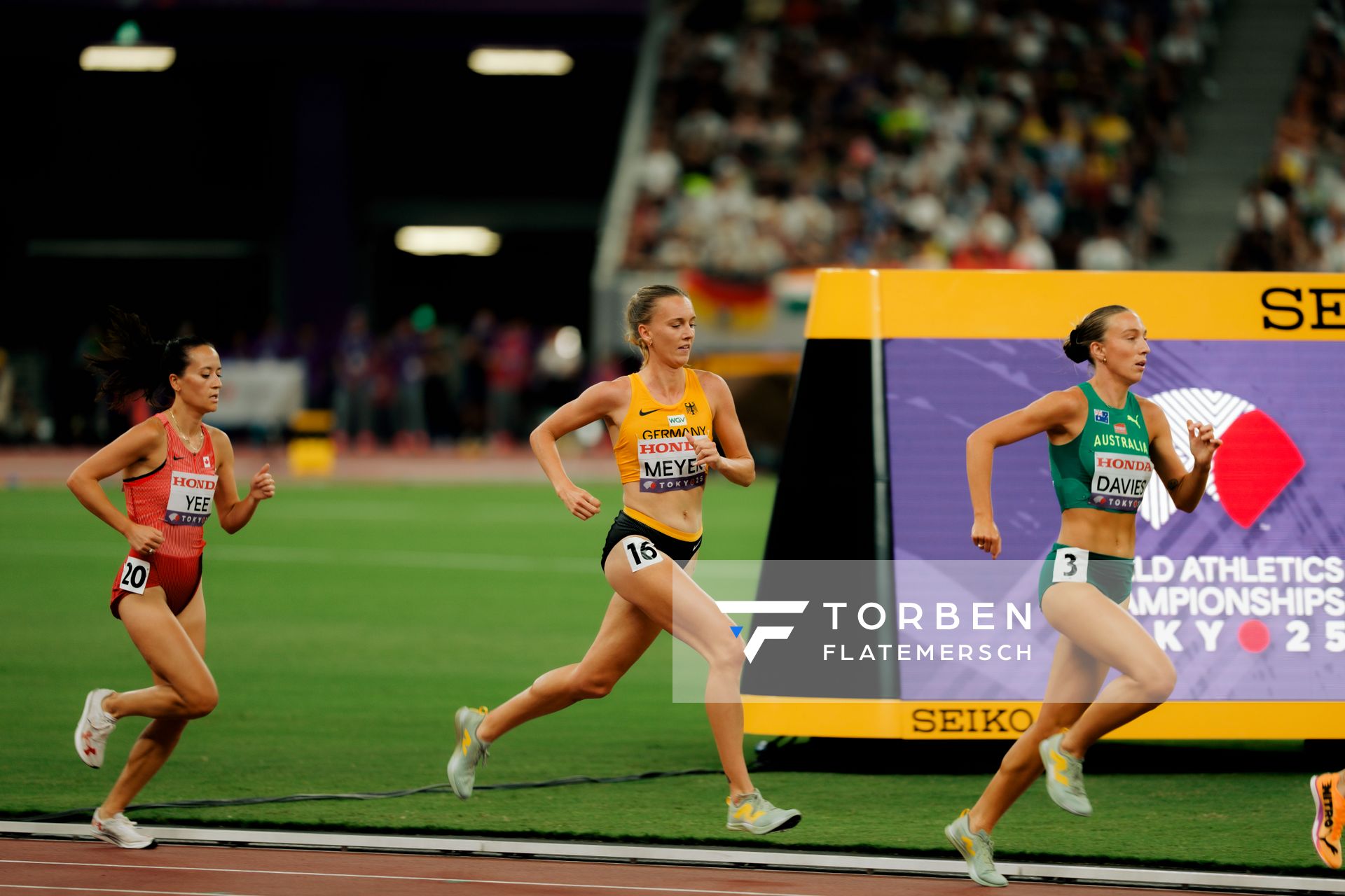 Lea Meyer (GER) during the World Athletics Championships on 18.09.2025 in Tokyo.