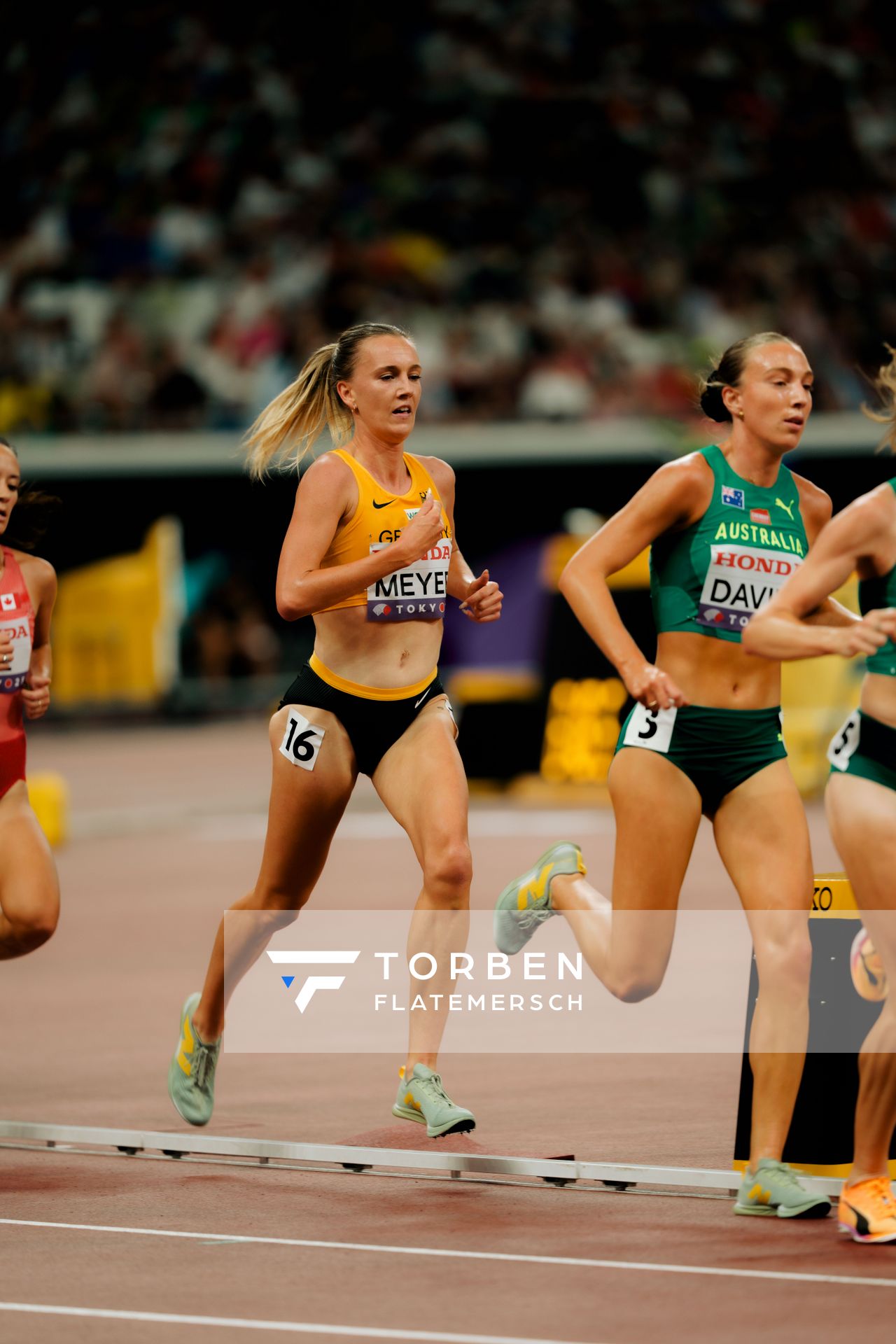 Lea Meyer (GER) during the World Athletics Championships on 18.09.2025 in Tokyo.