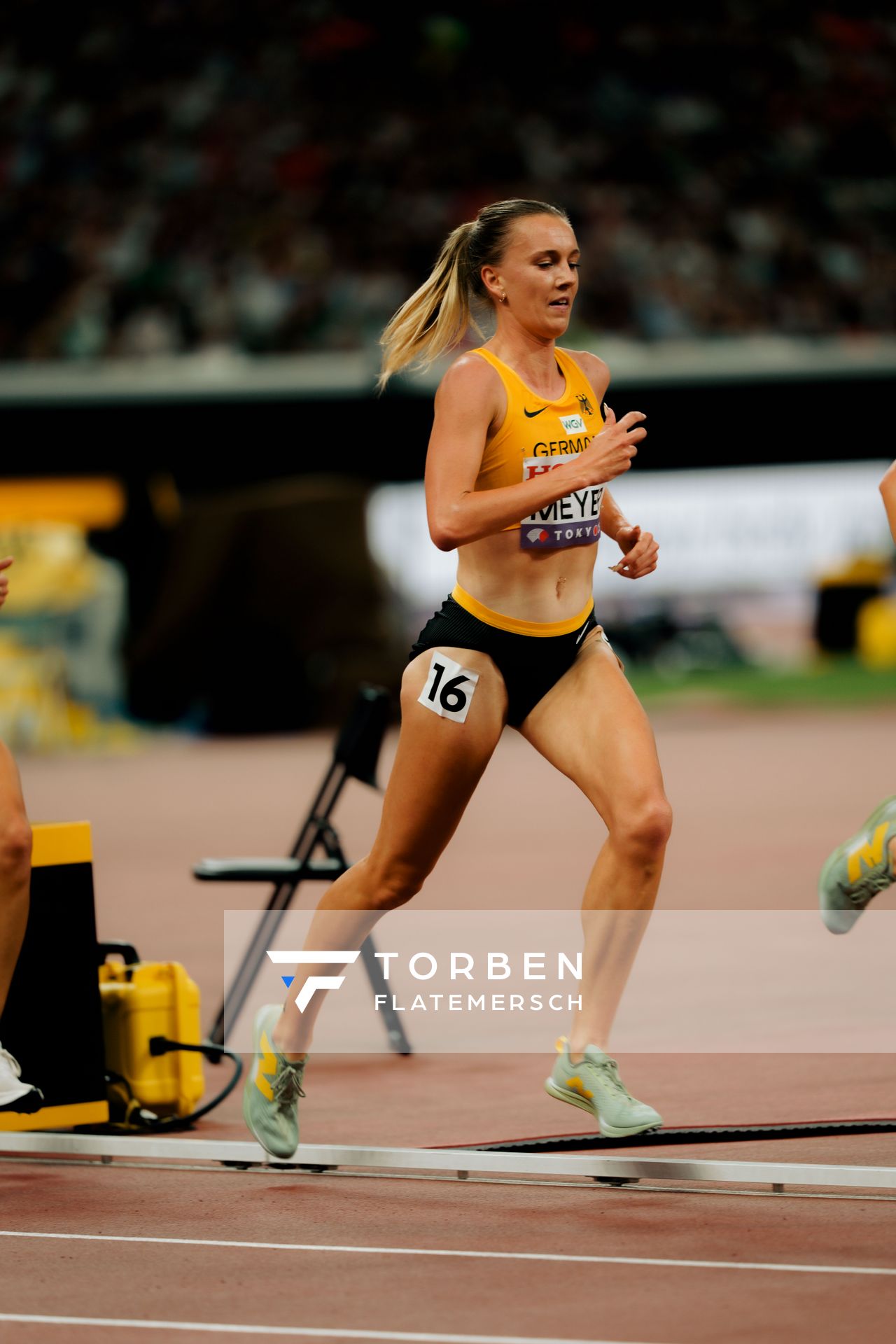 Lea Meyer (GER) during the World Athletics Championships on 18.09.2025 in Tokyo.