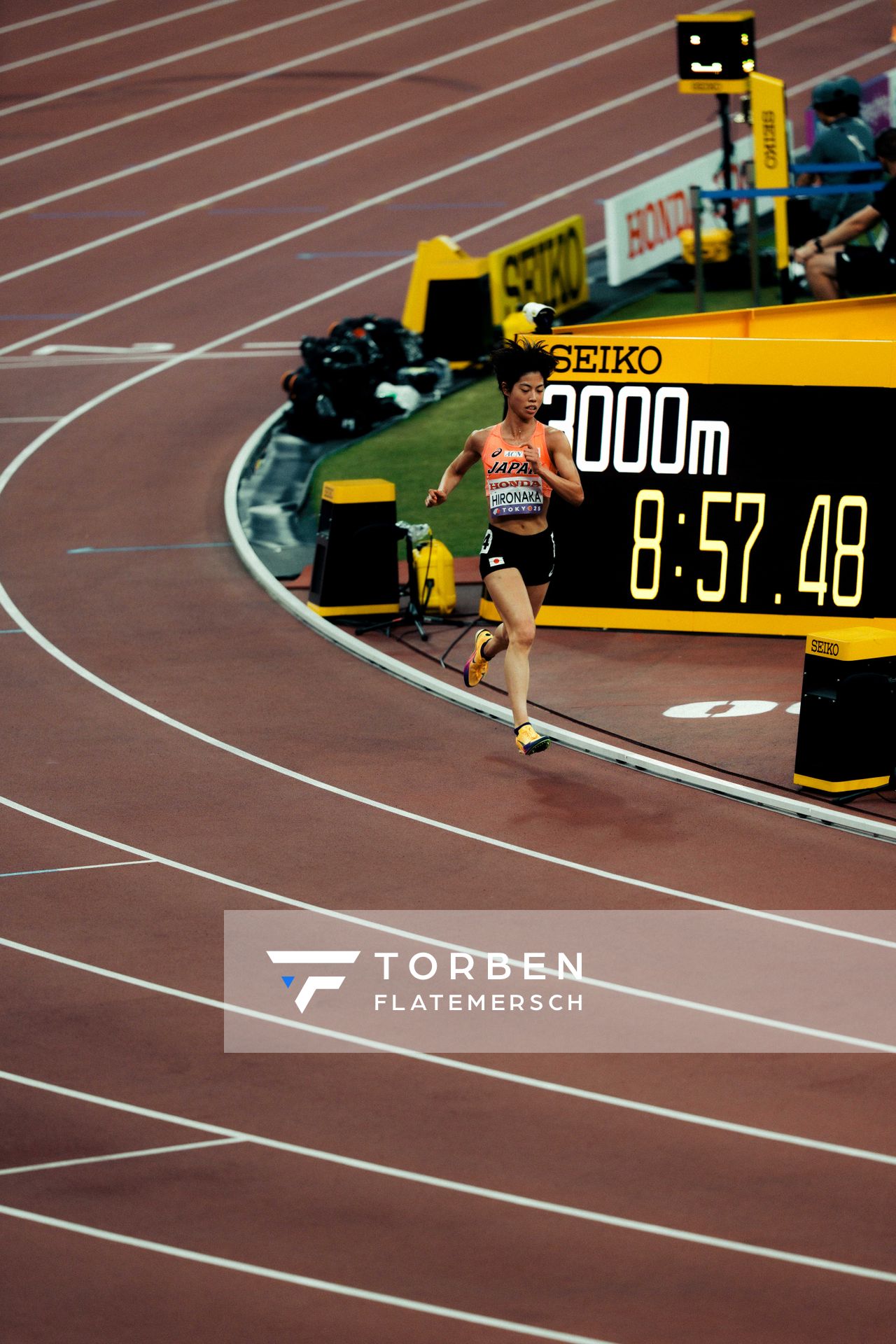 Ririka Hironaka (JPN) during the World Athletics Championships on 18.09.2025 in Tokyo.