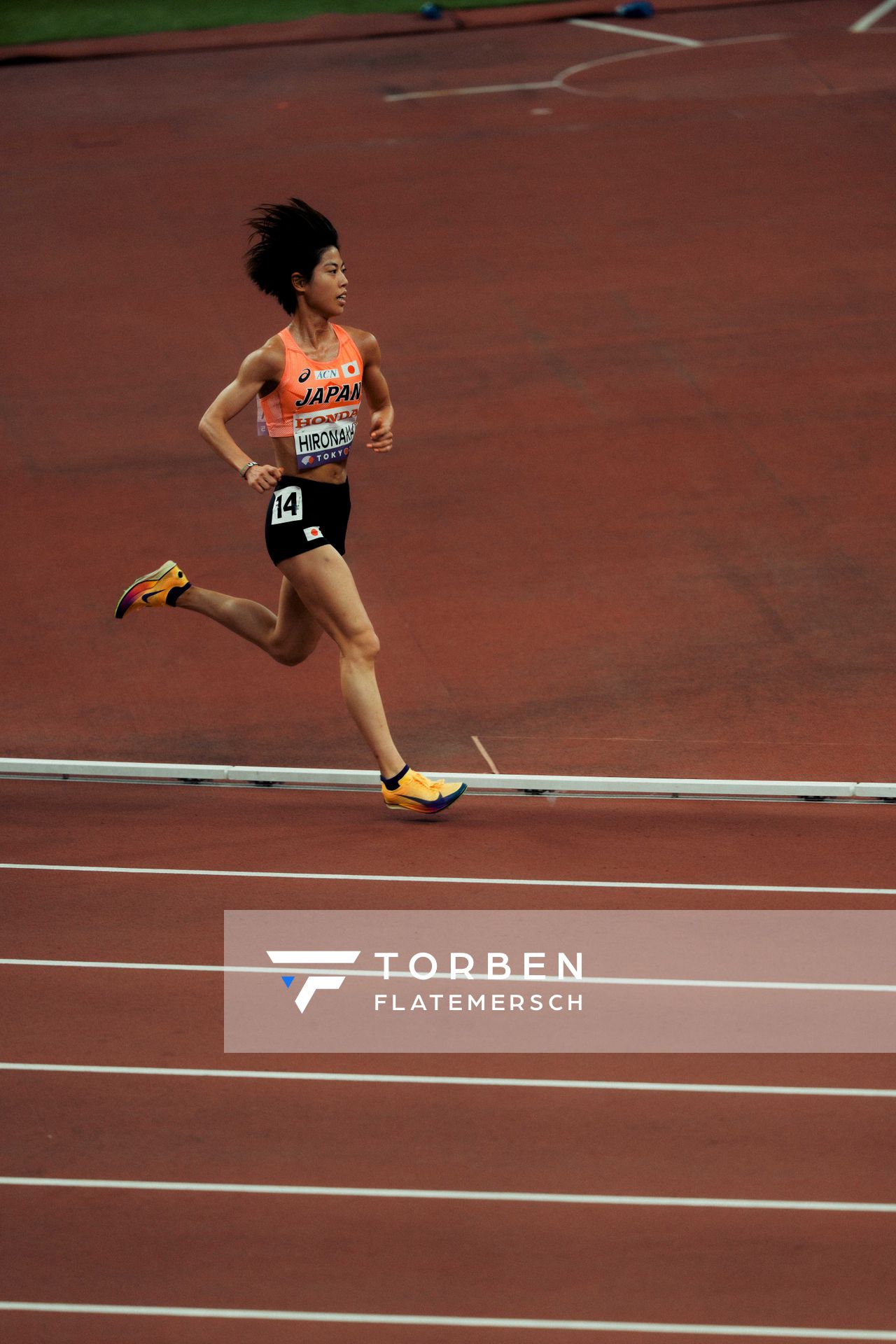 Ririka Hironaka (JPN) during the World Athletics Championships on 18.09.2025 in Tokyo.