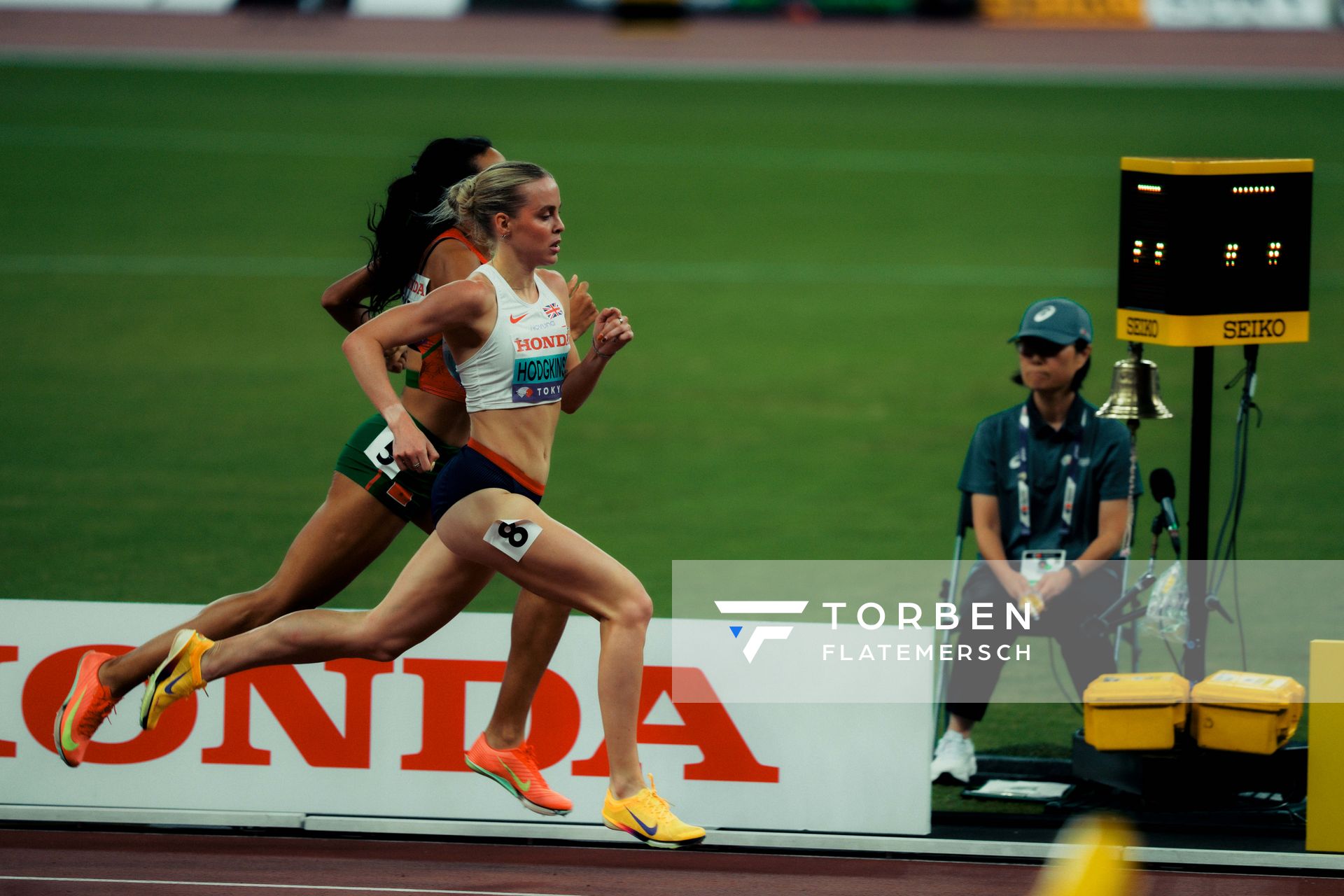 Keely Hodgkinson (GBR)during the World Athletics Championships on 18.09.2025 in Tokyo.