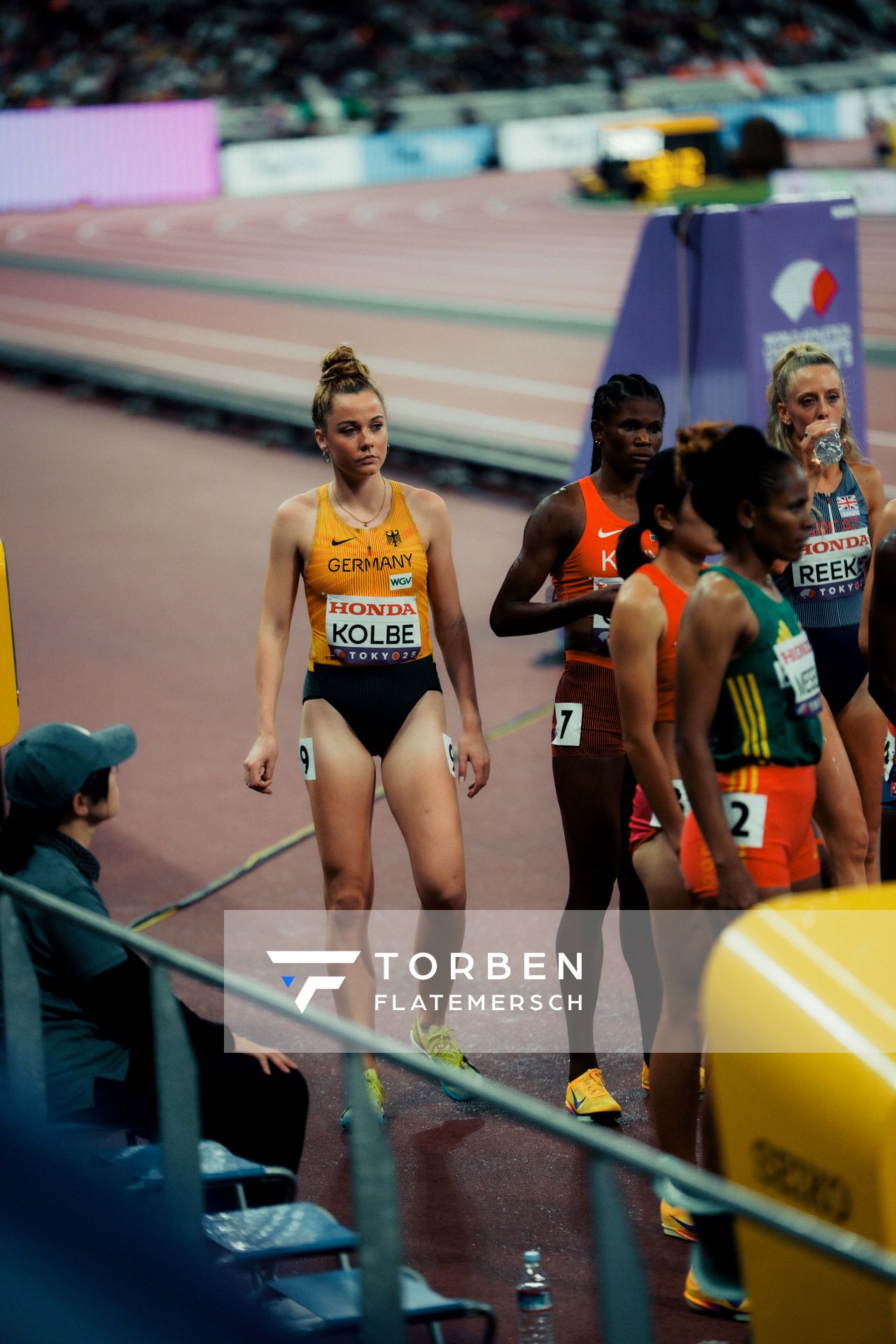 Smilla Kolbe (GER) during the World Athletics Championships on 18.09.2025 in Tokyo.