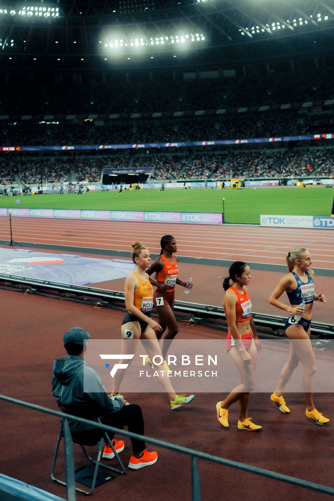 Smilla Kolbe (GER) during the World Athletics Championships on 18.09.2025 in Tokyo.
