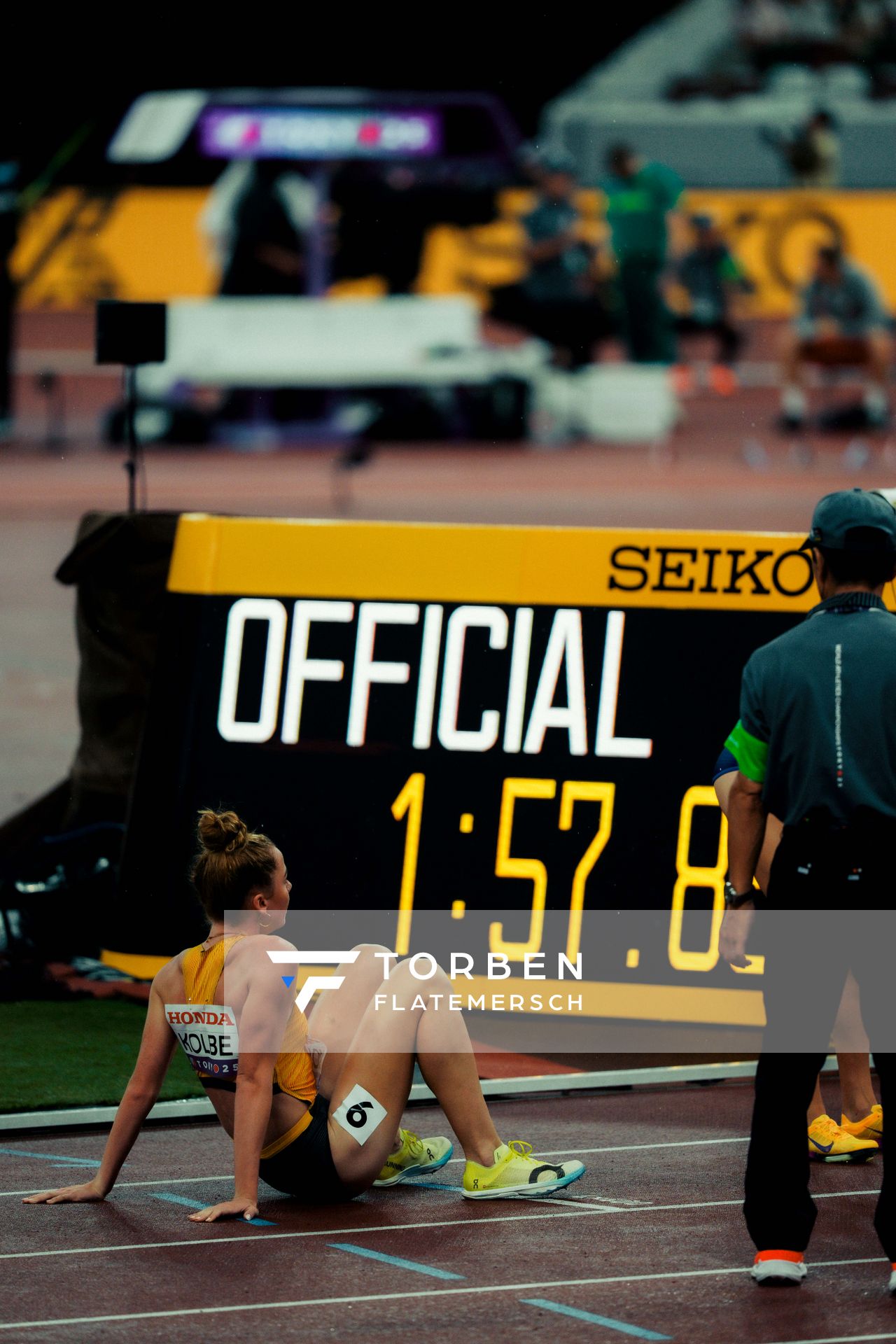 Smilla Kolbe (GER) during the World Athletics Championships on 18.09.2025 in Tokyo.