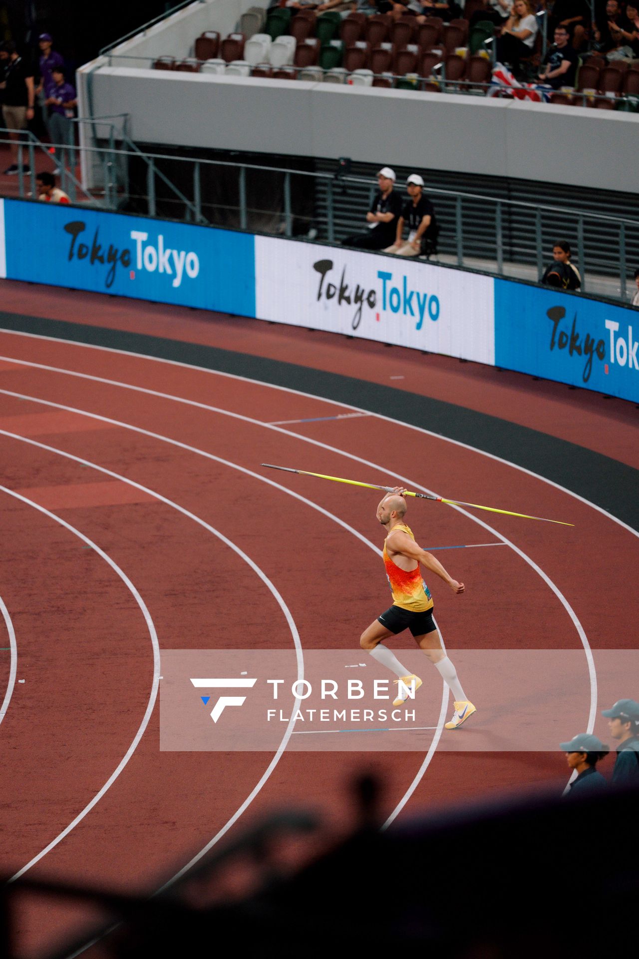 Julian Weber (GER) during the World Athletics Championships on 18.09.2025 in Tokyo.