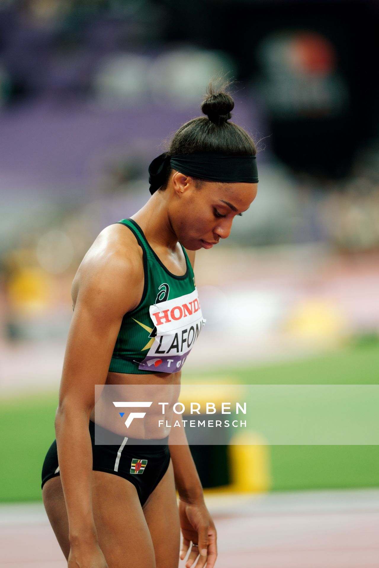 Thea Lafond (DMA) during the World Athletics Championships on 18.09.2025 in Tokyo.
