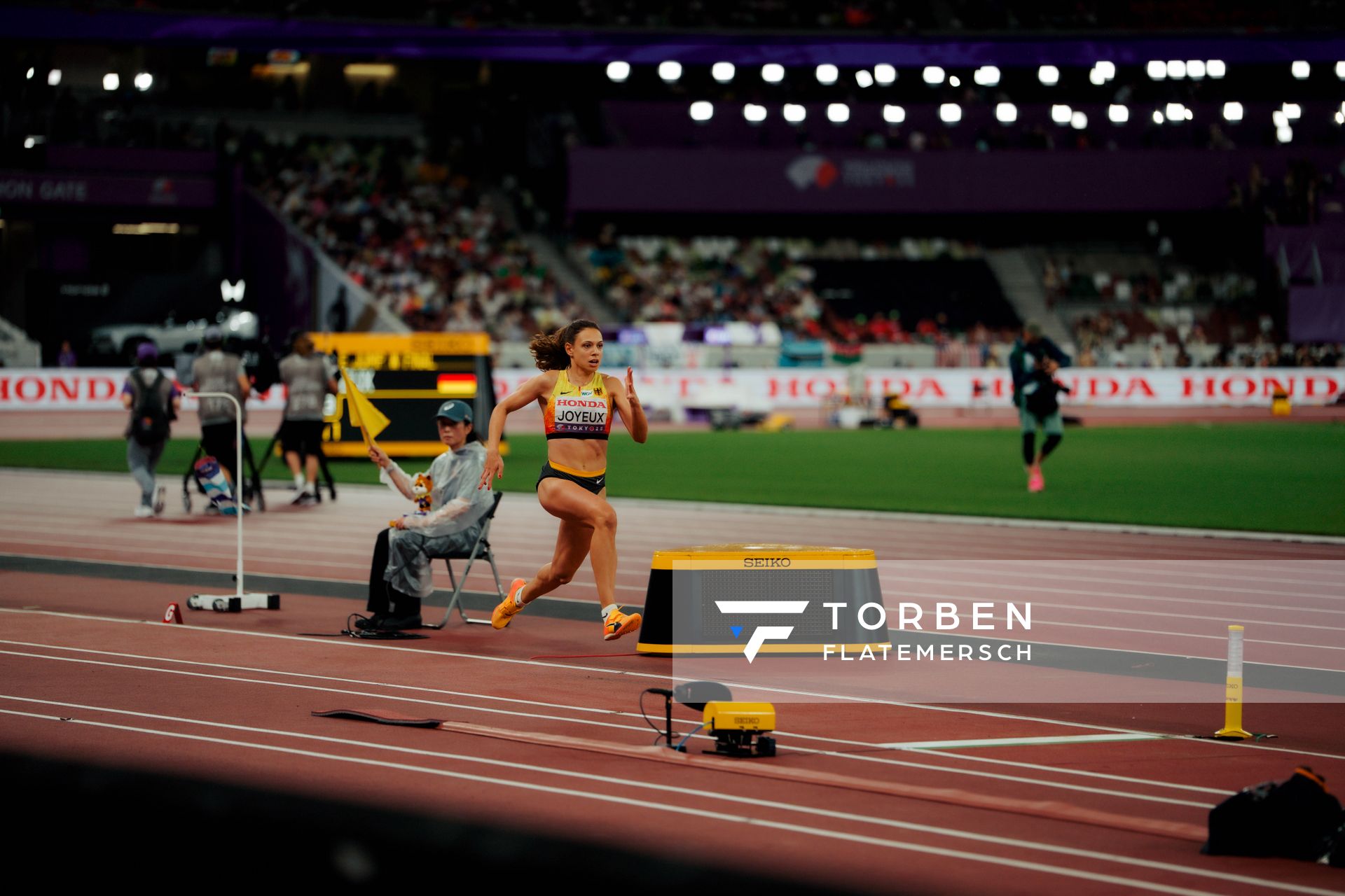 Caroline Joyeux (GER) during the World Athletics Championships on 18.09.2025 in Tokyo.