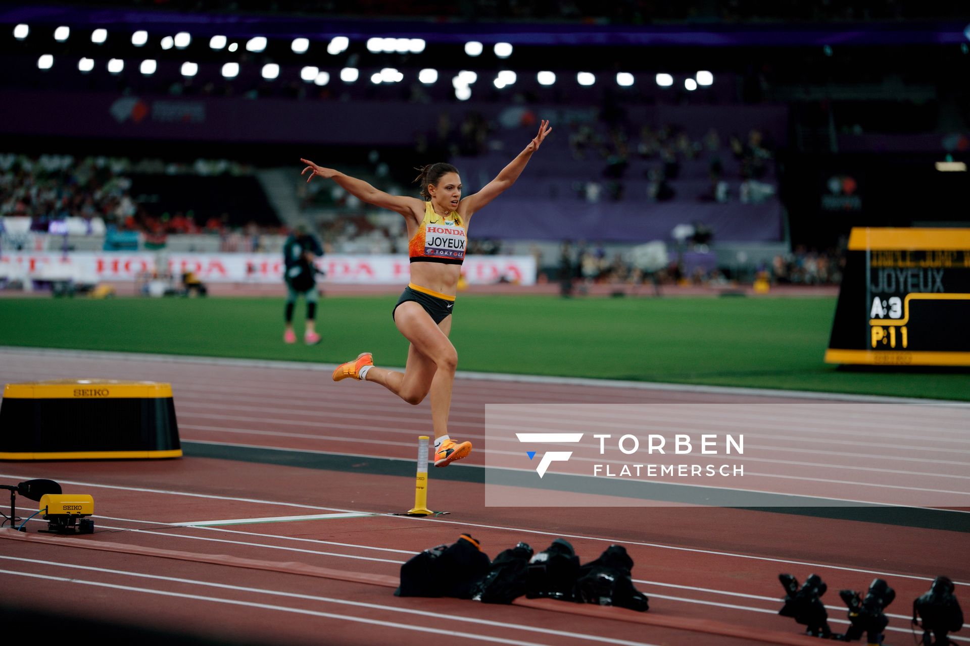 Caroline Joyeux (GER) during the World Athletics Championships on 18.09.2025 in Tokyo.