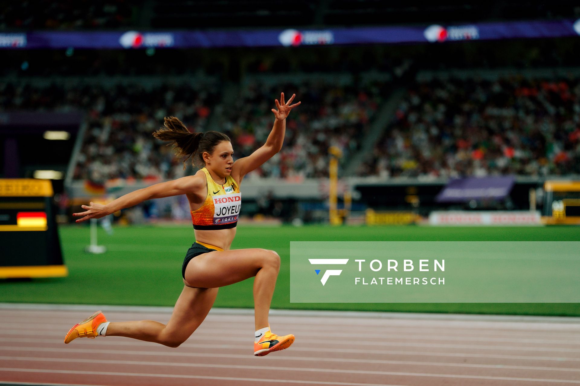 Caroline Joyeux (GER) during the World Athletics Championships on 18.09.2025 in Tokyo.