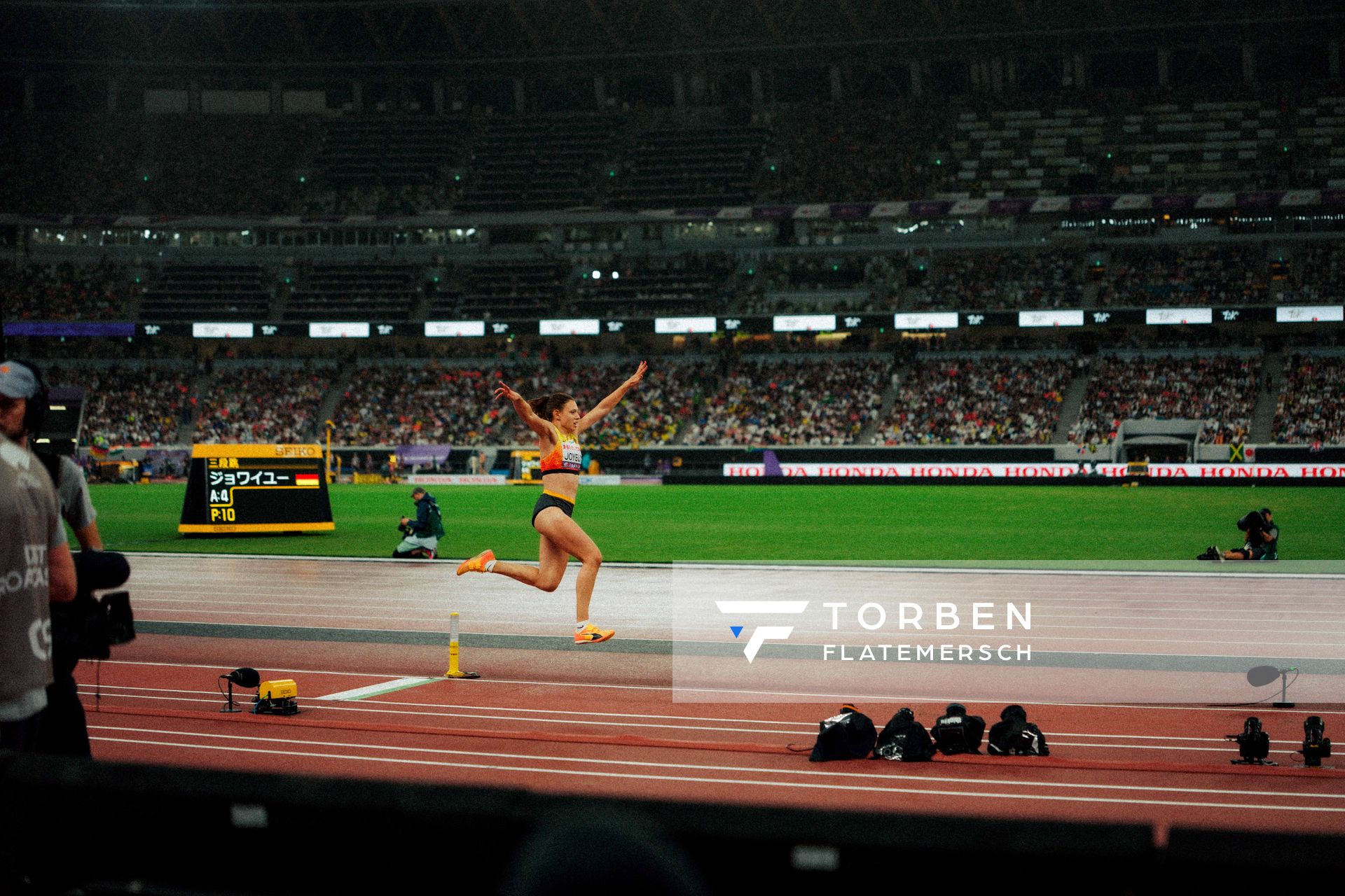 Caroline Joyeux (GER) during the World Athletics Championships on 18.09.2025 in Tokyo.