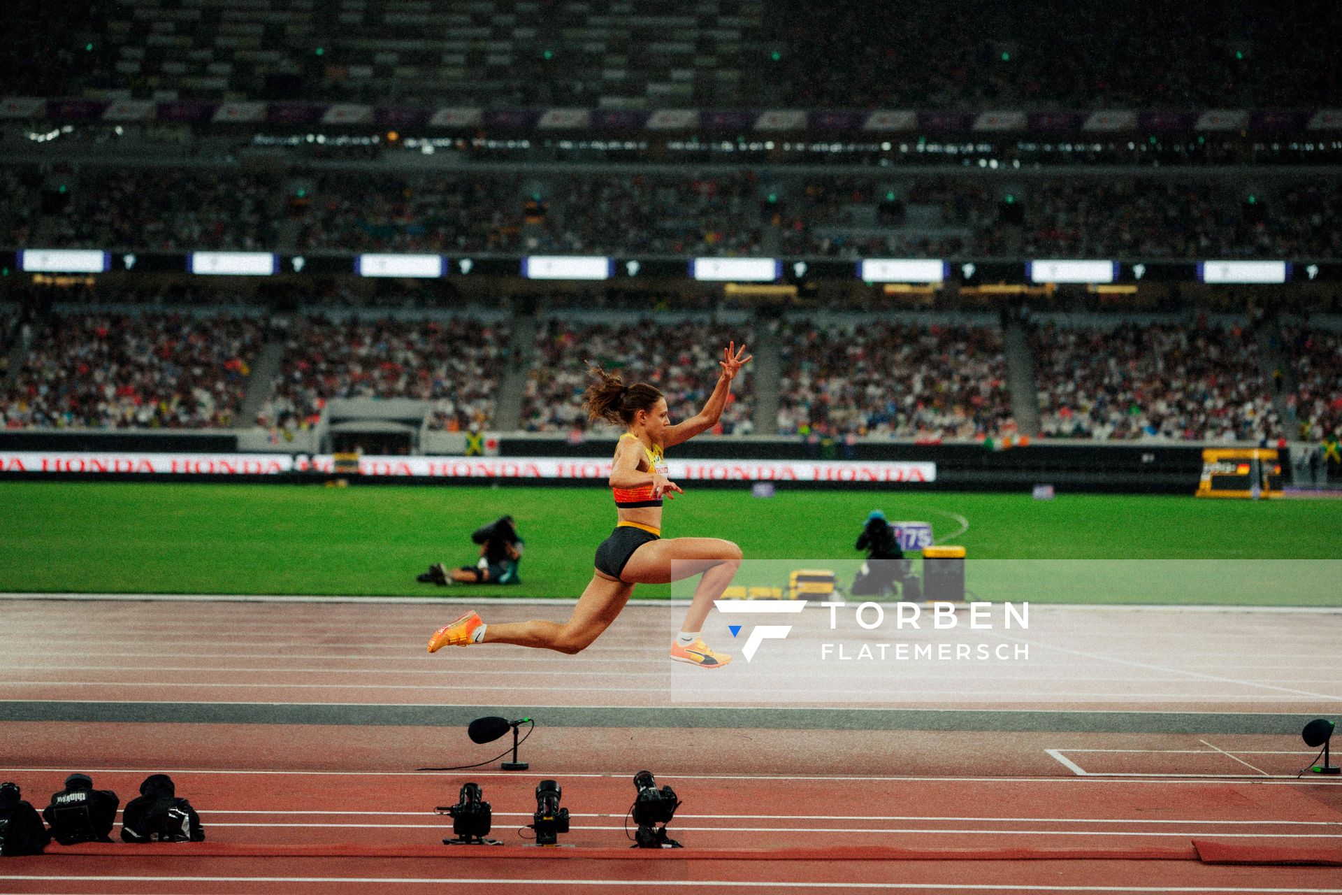 Caroline Joyeux (GER) during the World Athletics Championships on 18.09.2025 in Tokyo.