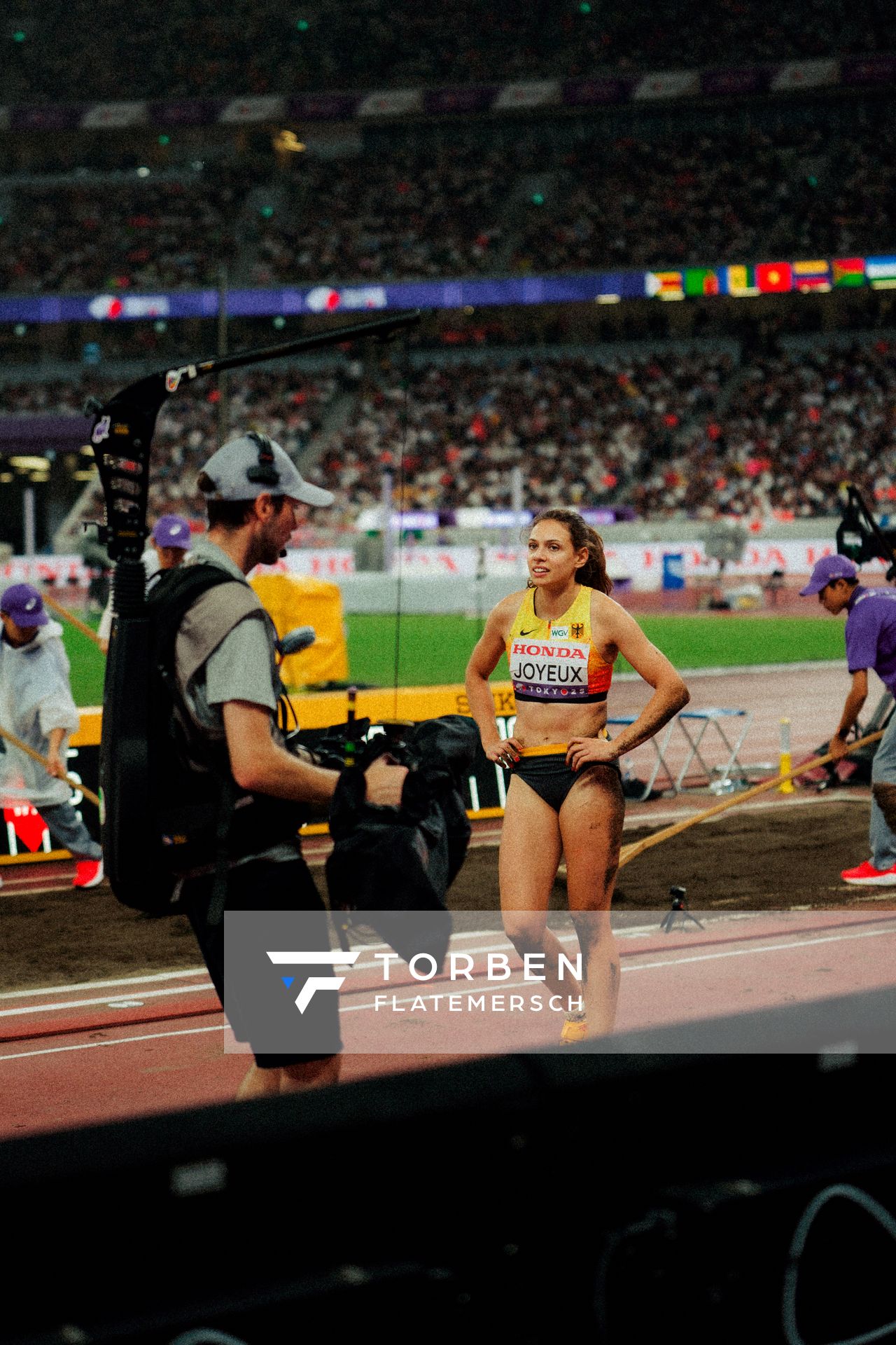 Caroline Joyeux (GER) during the World Athletics Championships on 18.09.2025 in Tokyo.