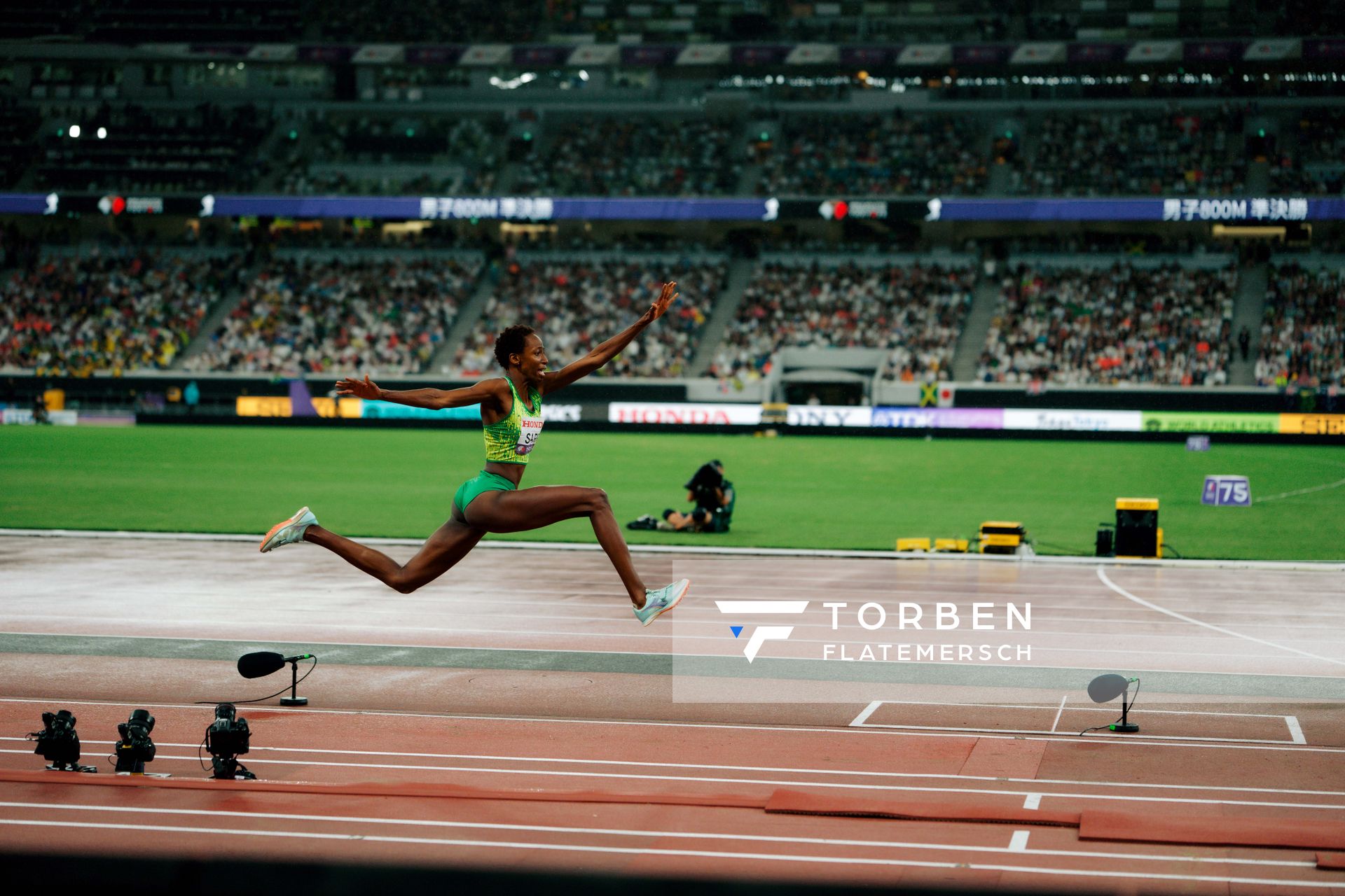 Saly Sarr (SEN) during the World Athletics Championships on 18.09.2025 in Tokyo.