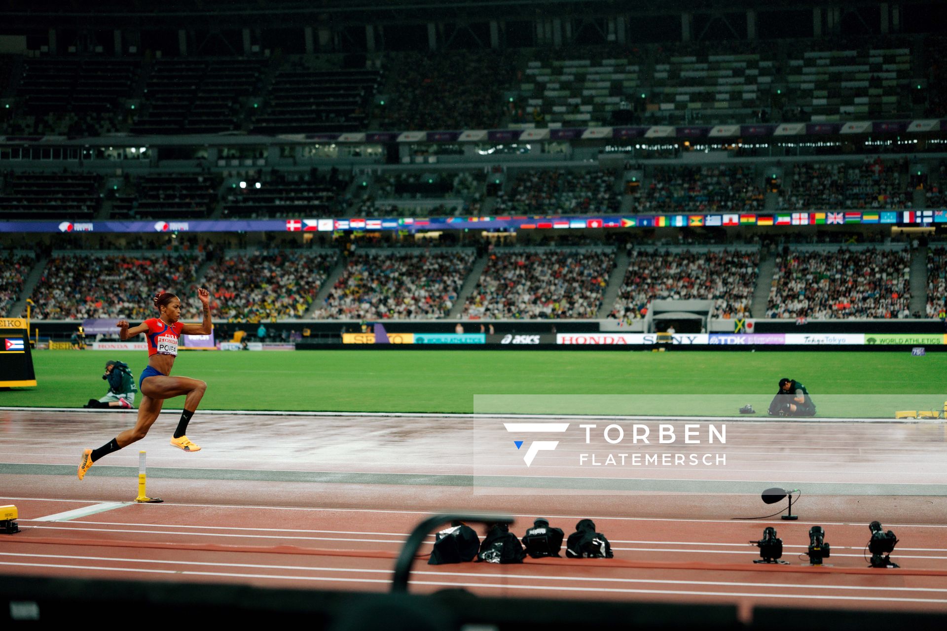 Liadagmis Povea (CUB) during the World Athletics Championships on 18.09.2025 in Tokyo.