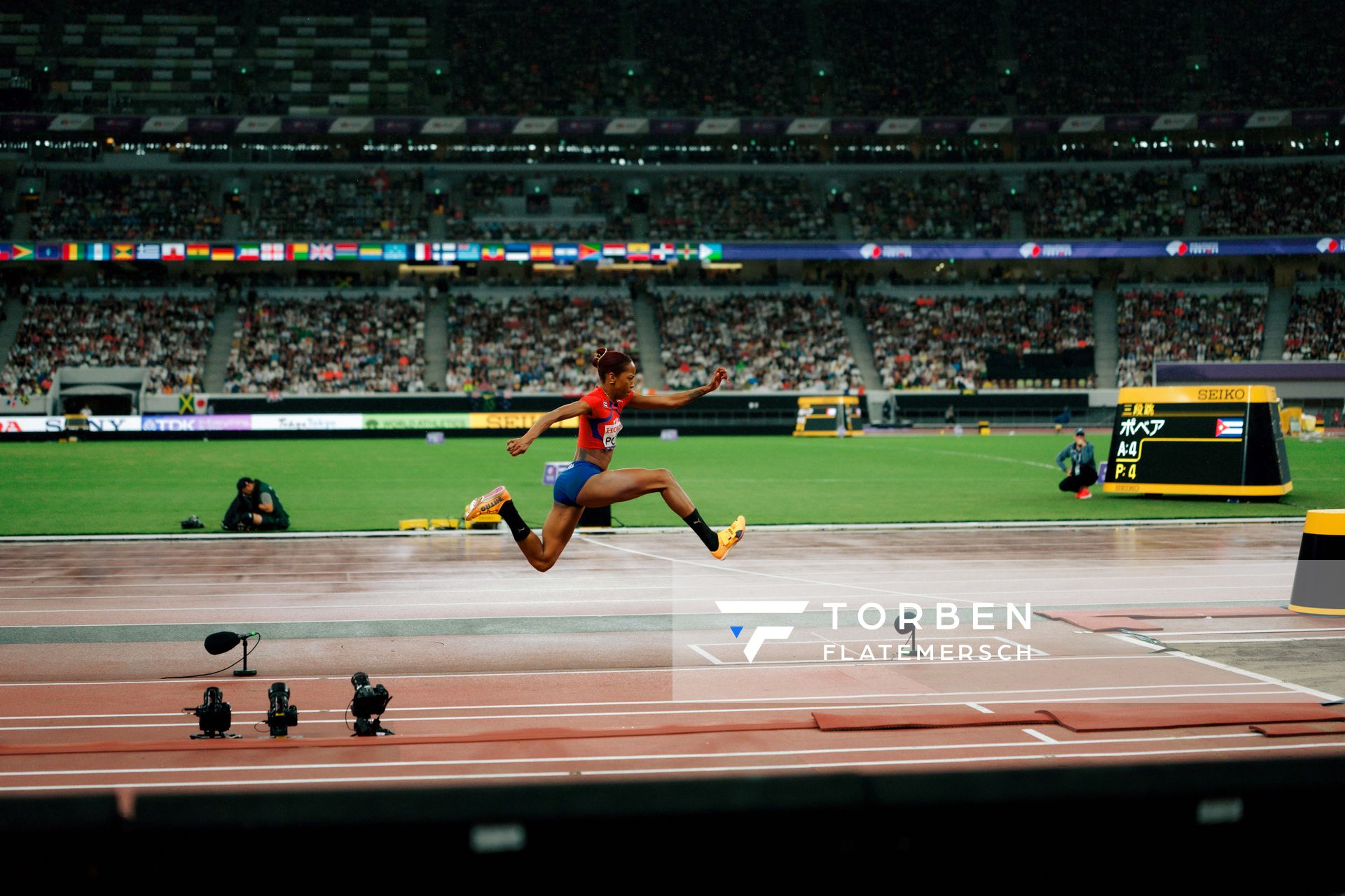 Liadagmis Povea (CUB) during the World Athletics Championships on 18.09.2025 in Tokyo.
