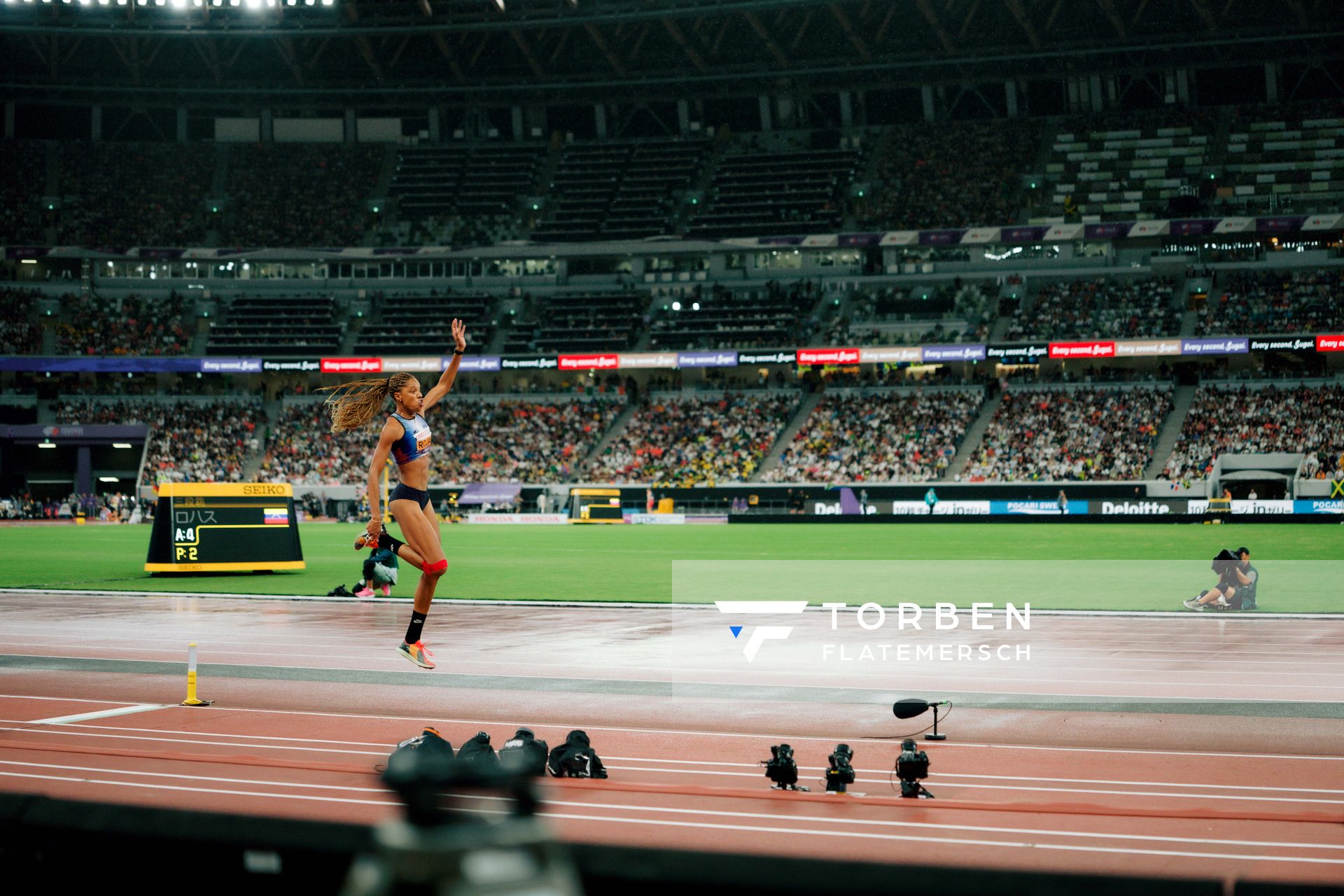 Yulimar Rojas (VEN) during the World Athletics Championships on 18.09.2025 in Tokyo.