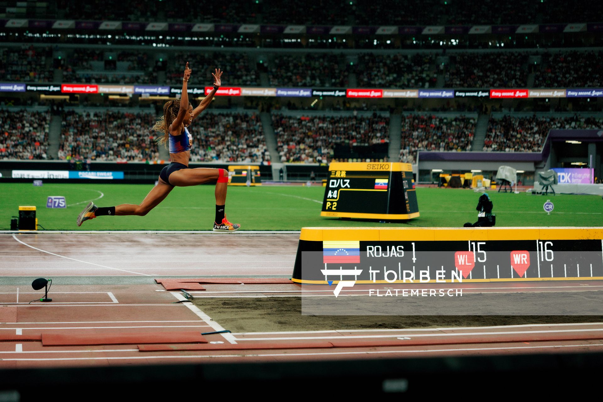 Yulimar Rojas (VEN) during the World Athletics Championships on 18.09.2025 in Tokyo.
