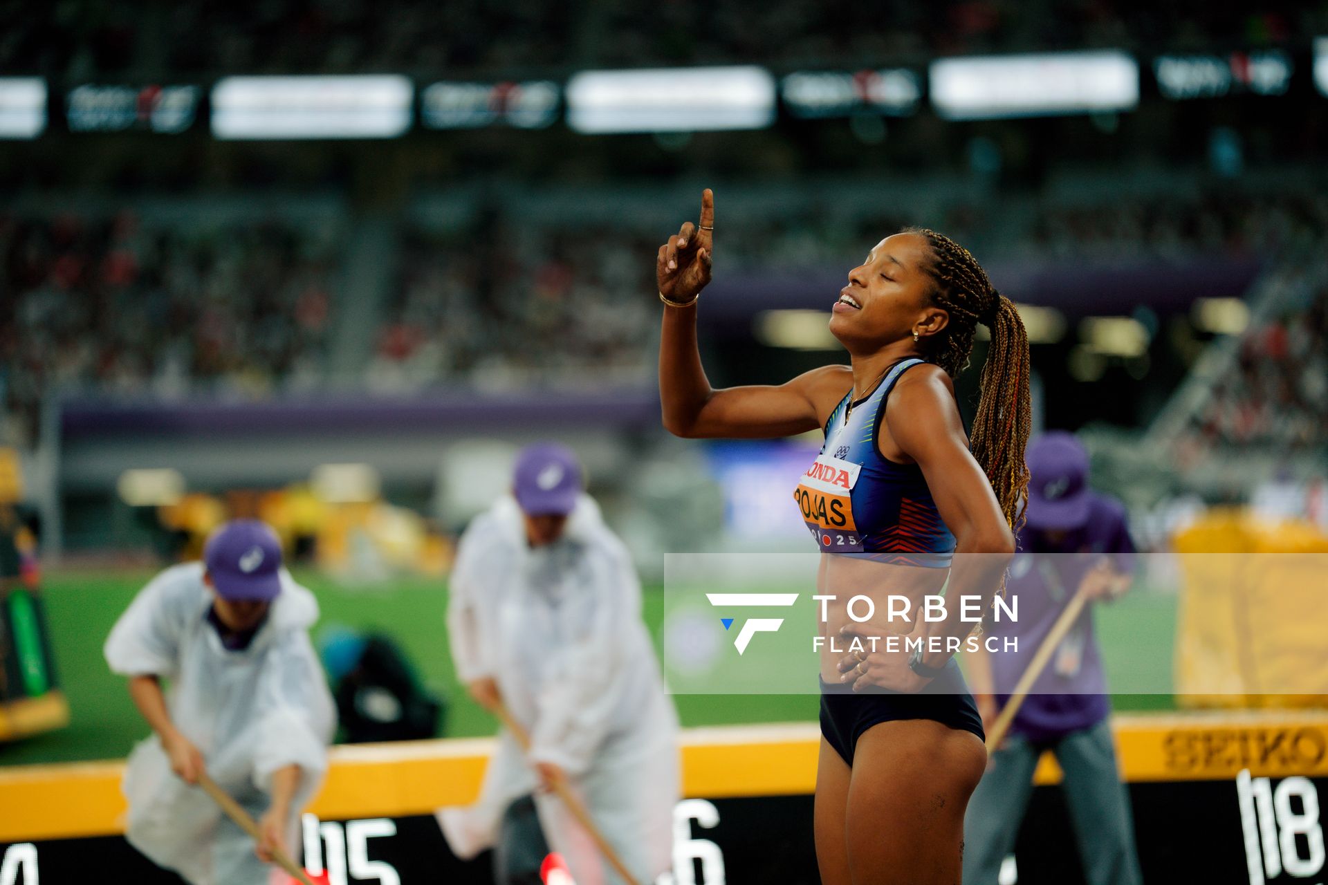Yulimar Rojas (VEN) during the World Athletics Championships on 18.09.2025 in Tokyo.
