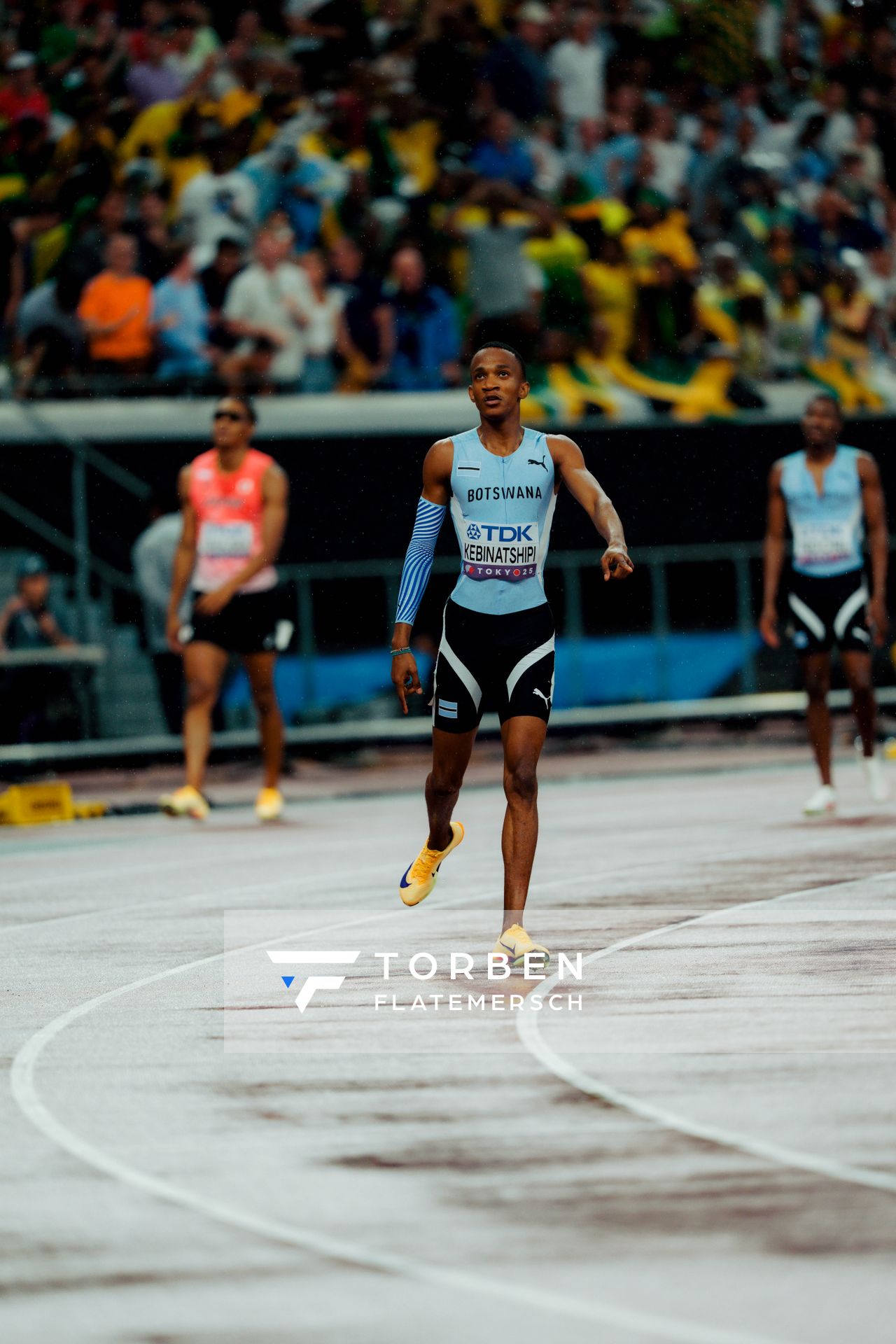 Busang Collen Kebinatshipi (BOT) during the World Athletics Championships on 18.09.2025 in Tokyo.